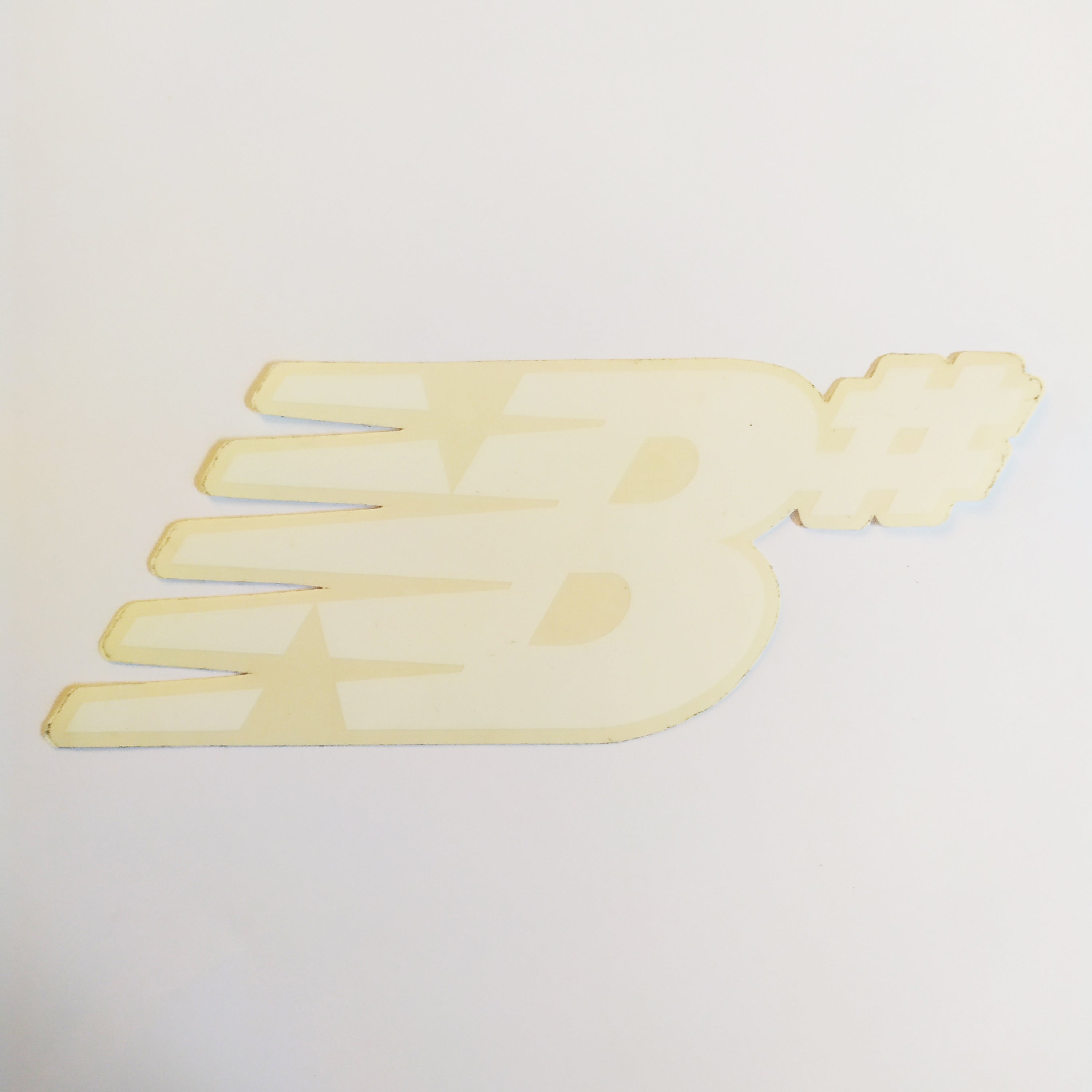 New Balance Numeric Skateboard Footwear Sticker - 19 cm across approx - SkateboardStickers.com