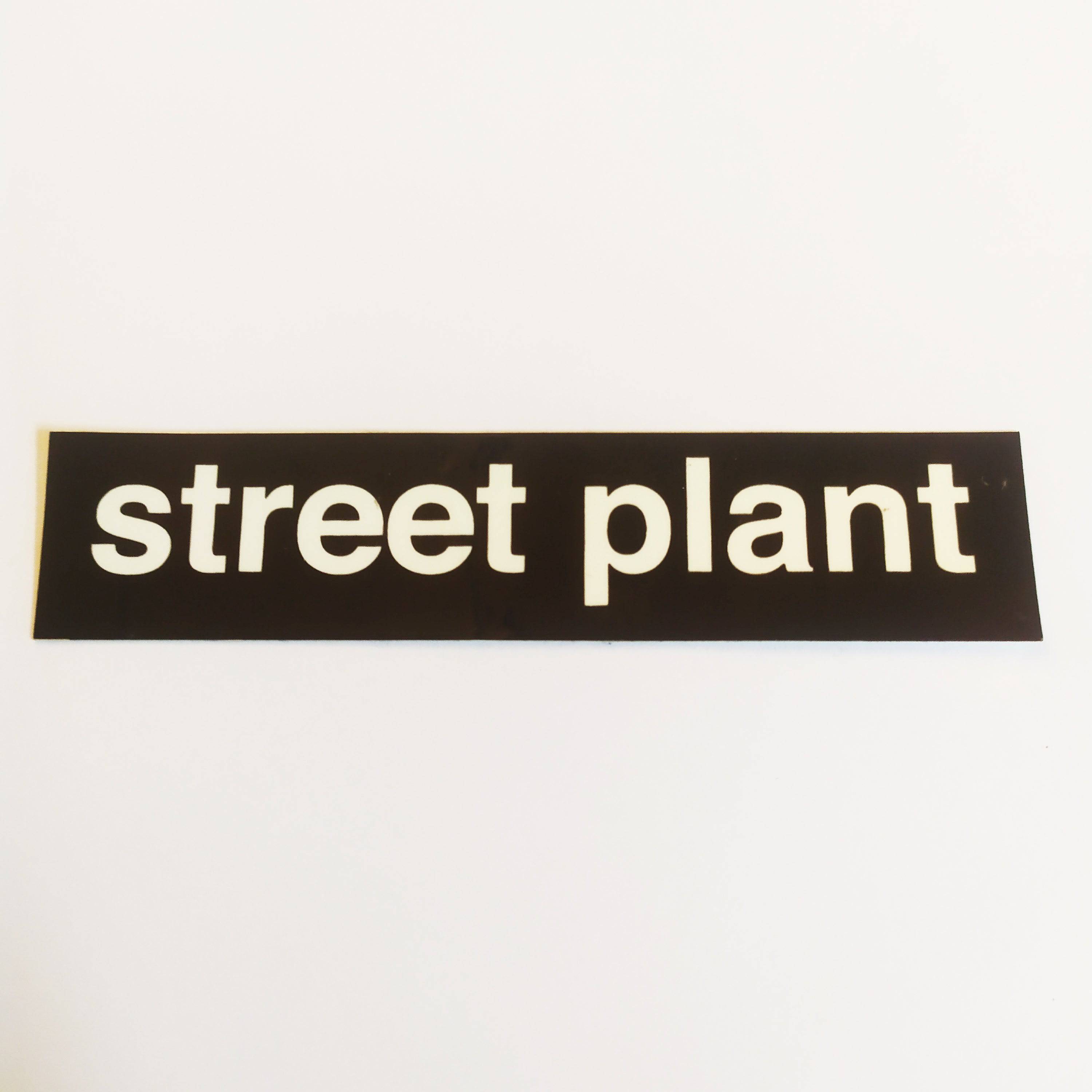 Street Plant Skateboards Skate Sticker - SkateboardStickers.com