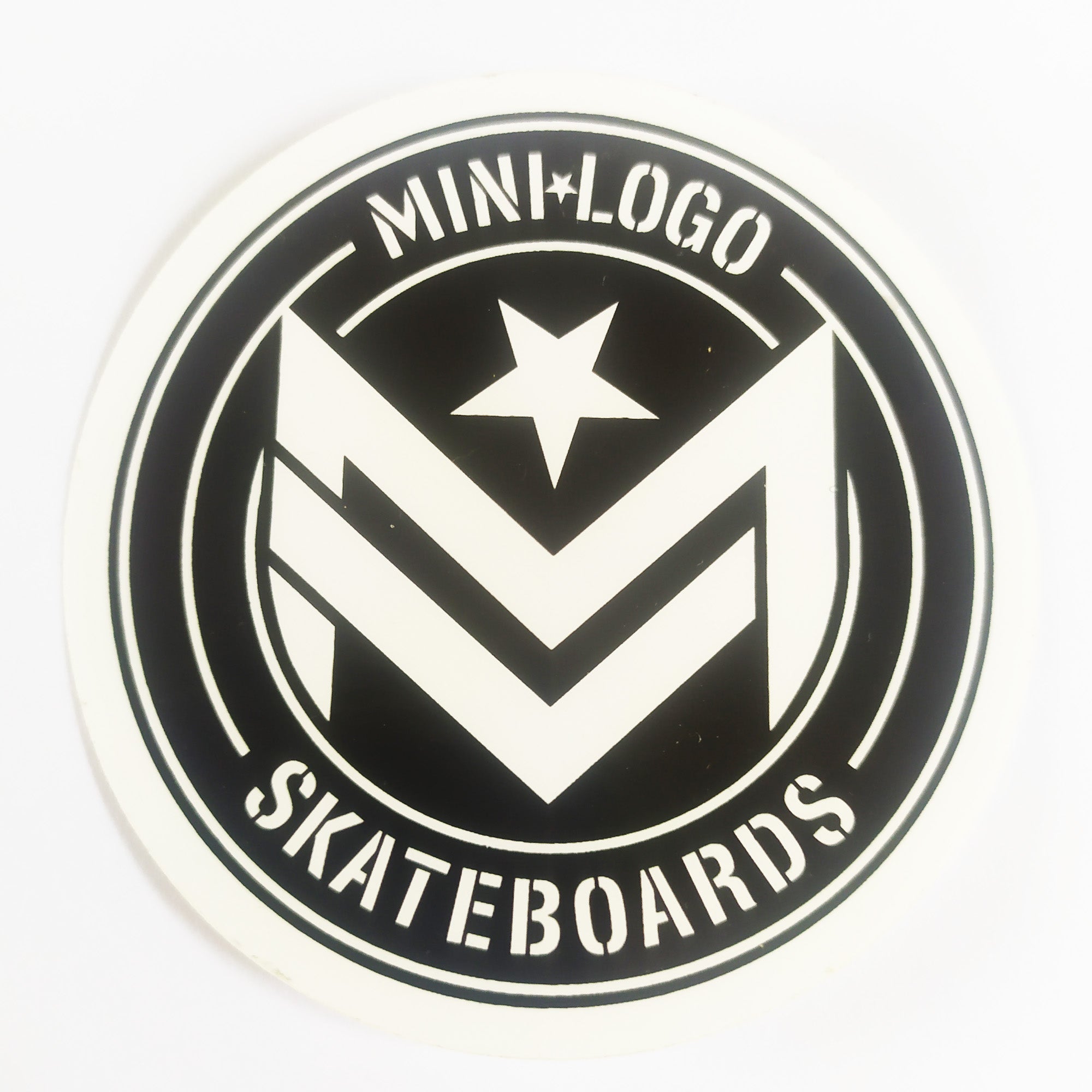 Mini Logo Skateboard Sticker - SkateboardStickers.com