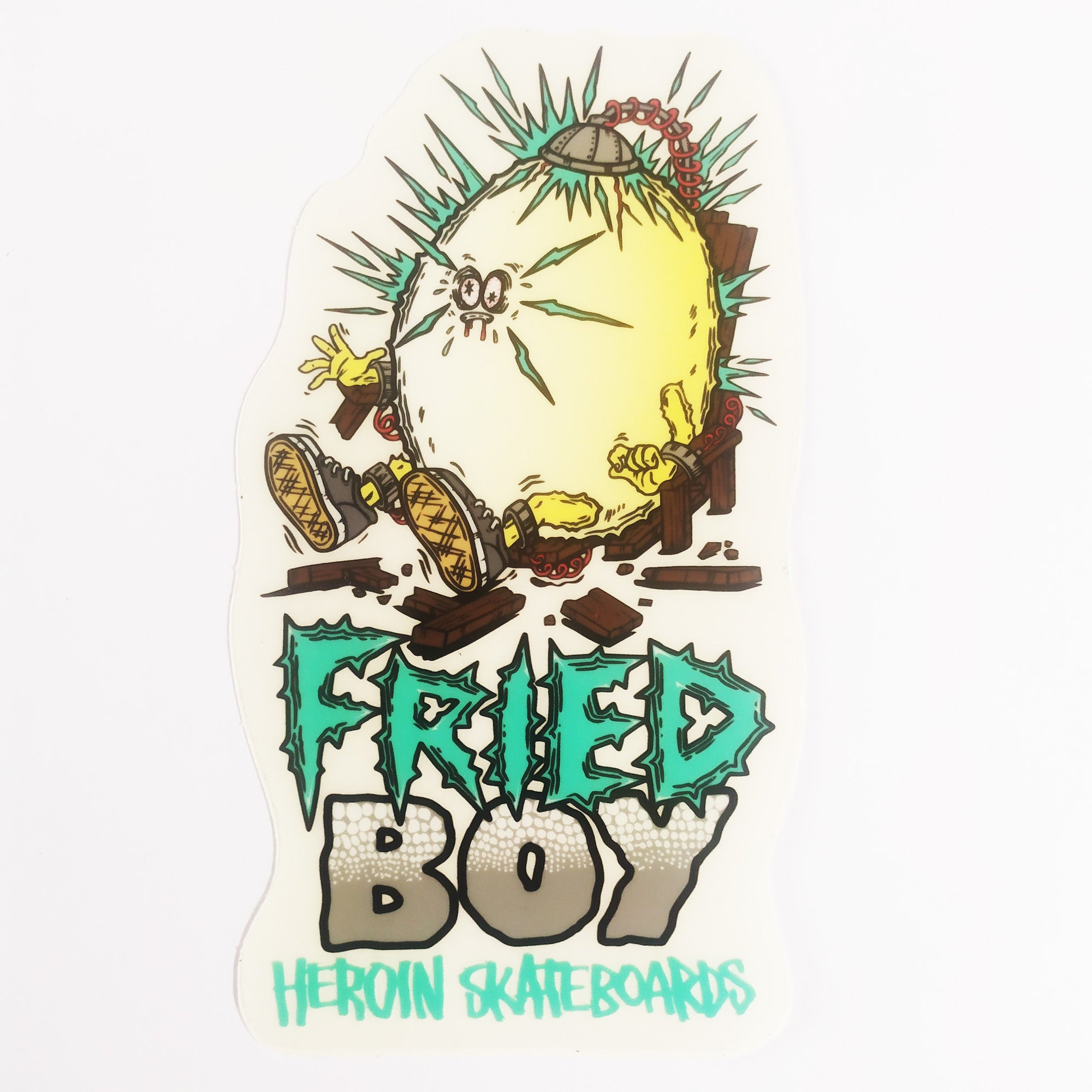 Heroin Skateboards Sticker