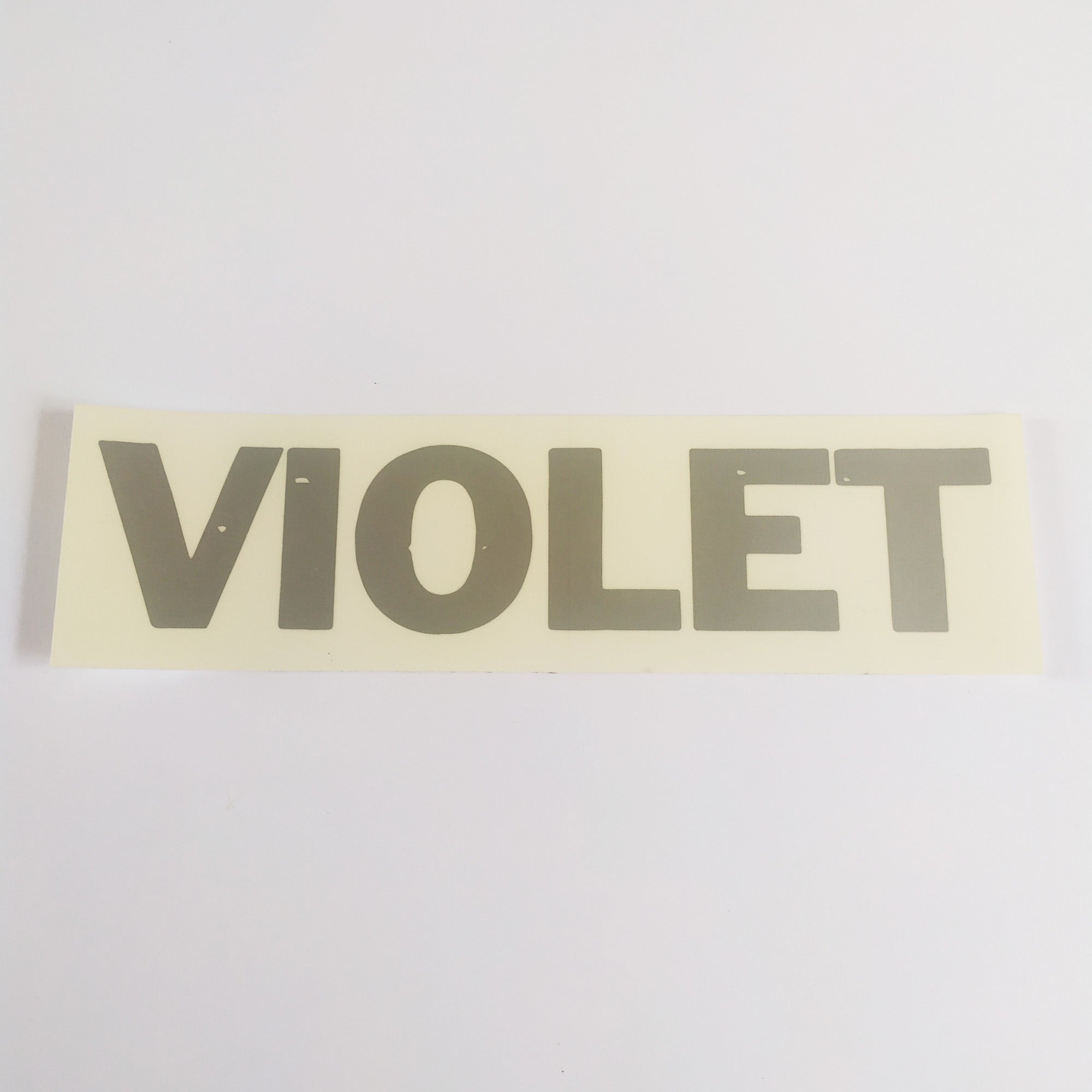 Violet Skateboard Sticker - SkateboardStickers.com