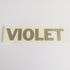 Violet Skateboard Sticker - SkateboardStickers.com