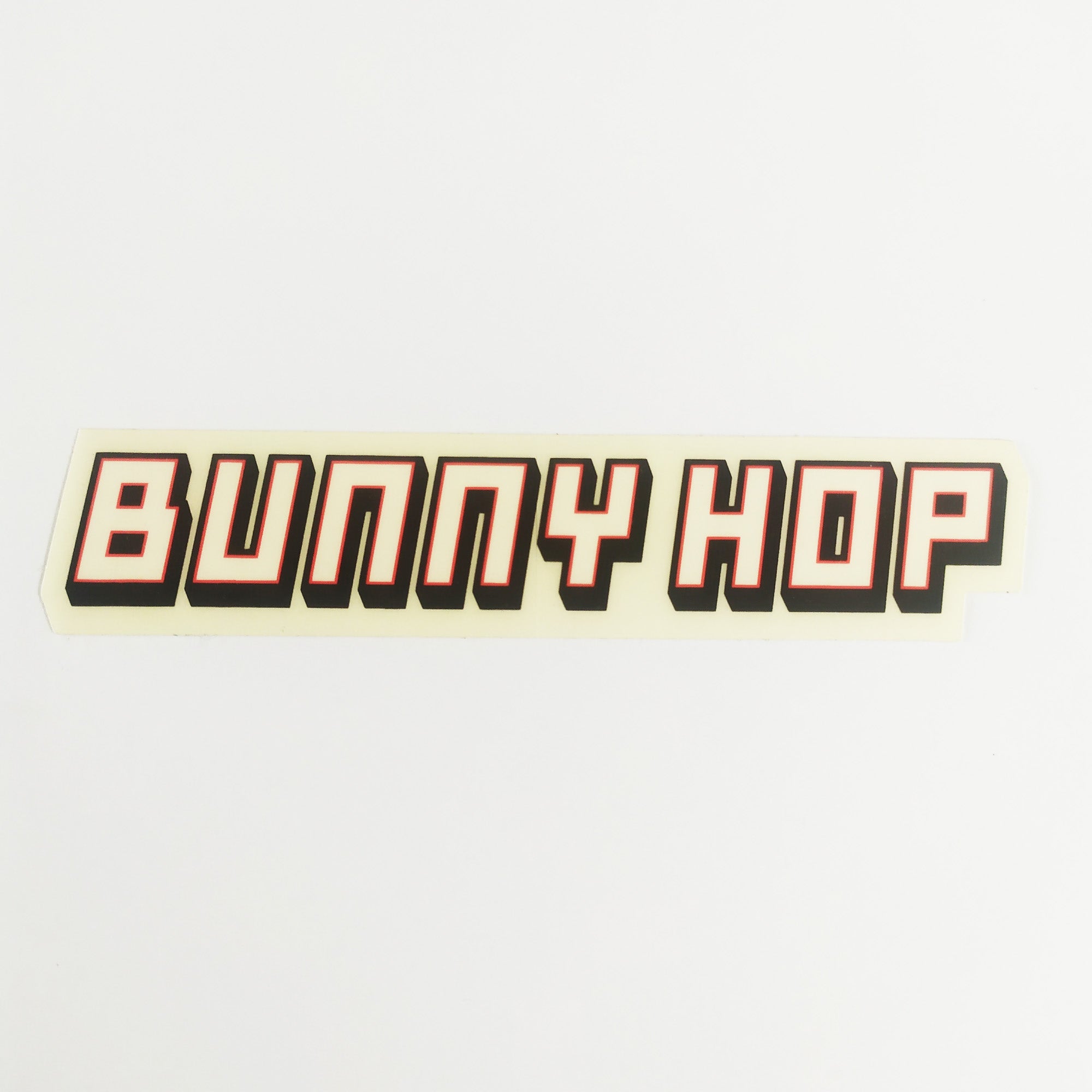 Bunny Hop Skateboard Sticker
