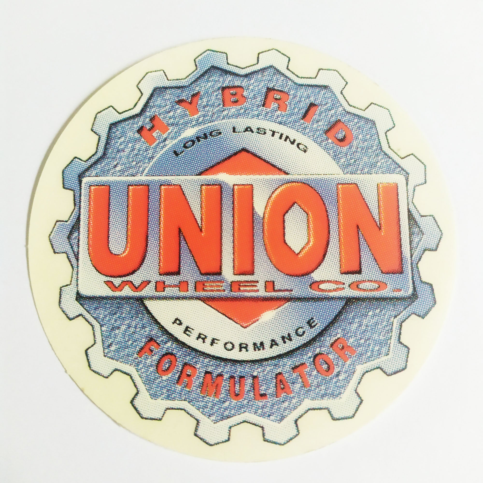 Union Wheel Co. Old School Skateboard Sticker