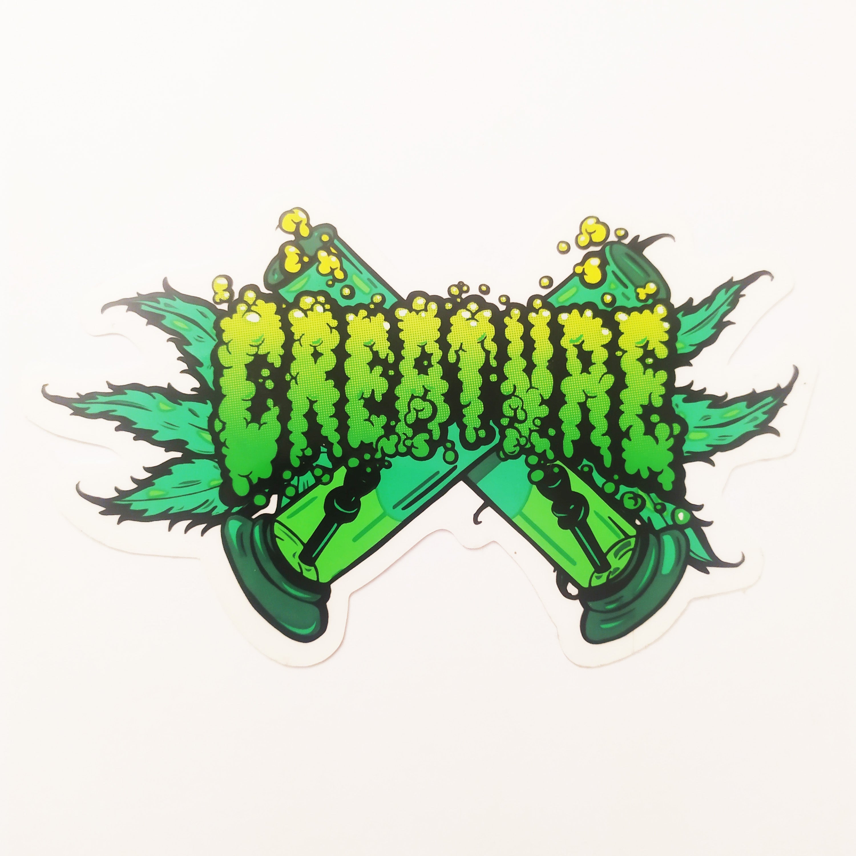 Creature Bong Skateboard Sticker