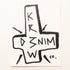 KR3W Skateboard Sticker