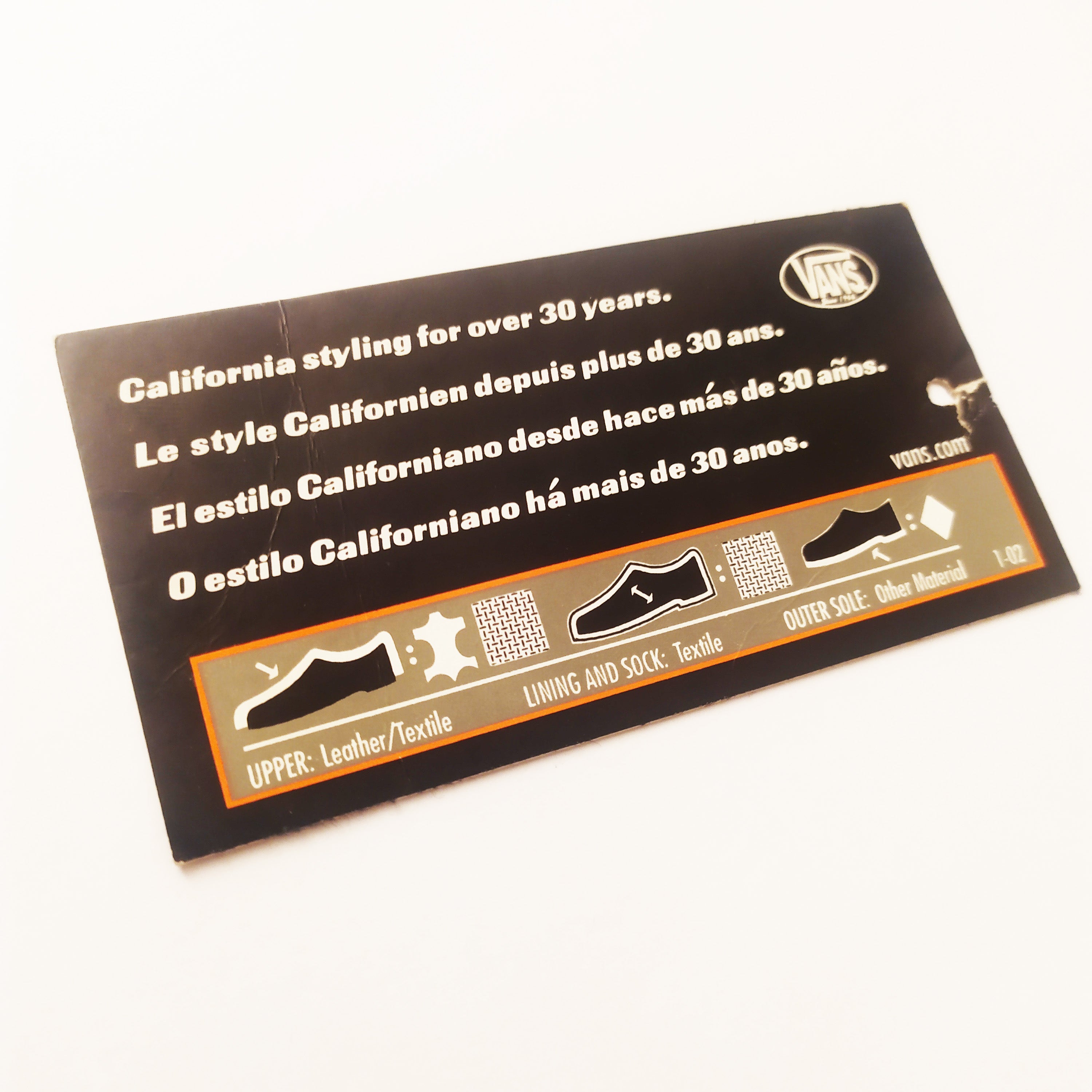 Vans Skateboard Sticker