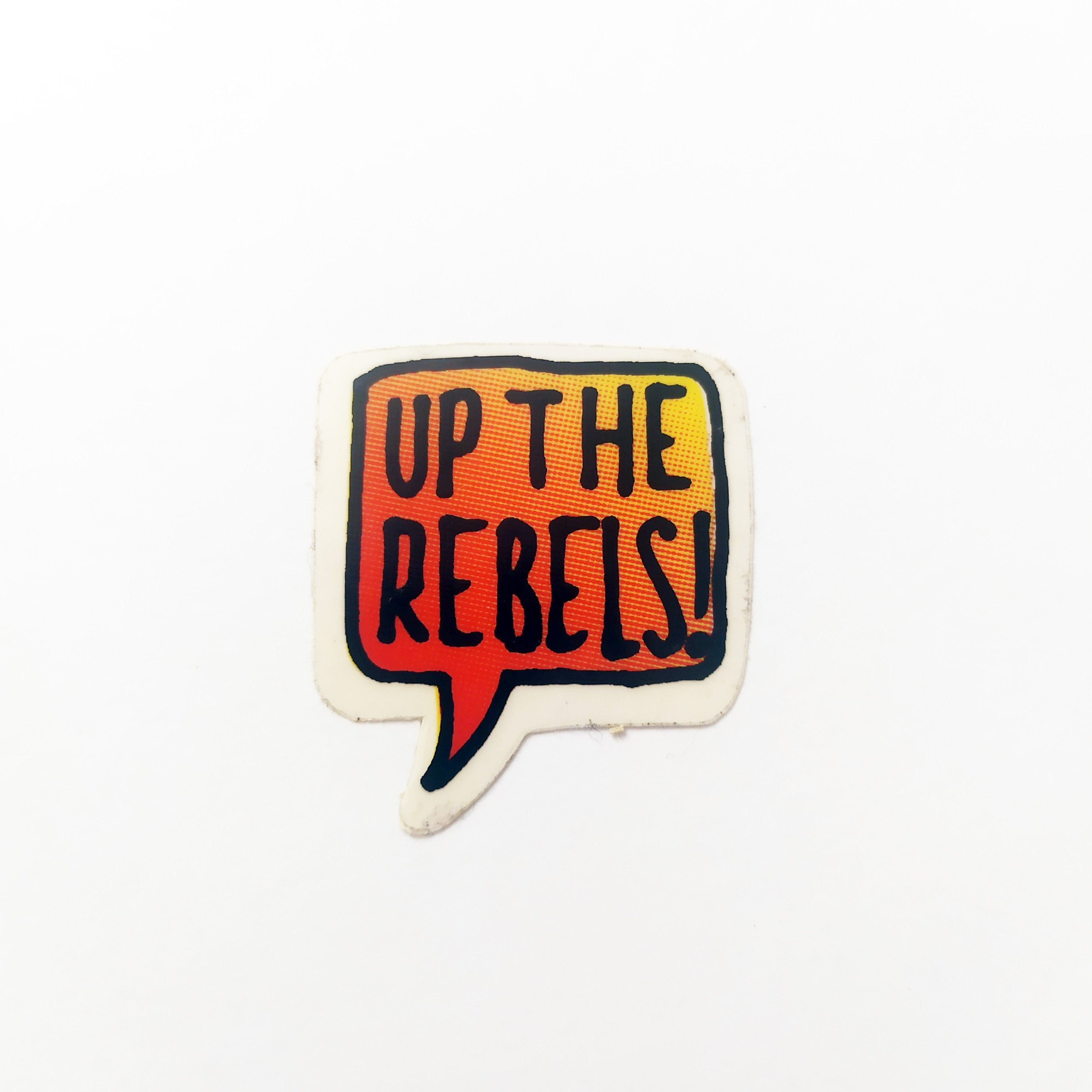 Unabomber "Up The Rebels" Skate Video Sticker