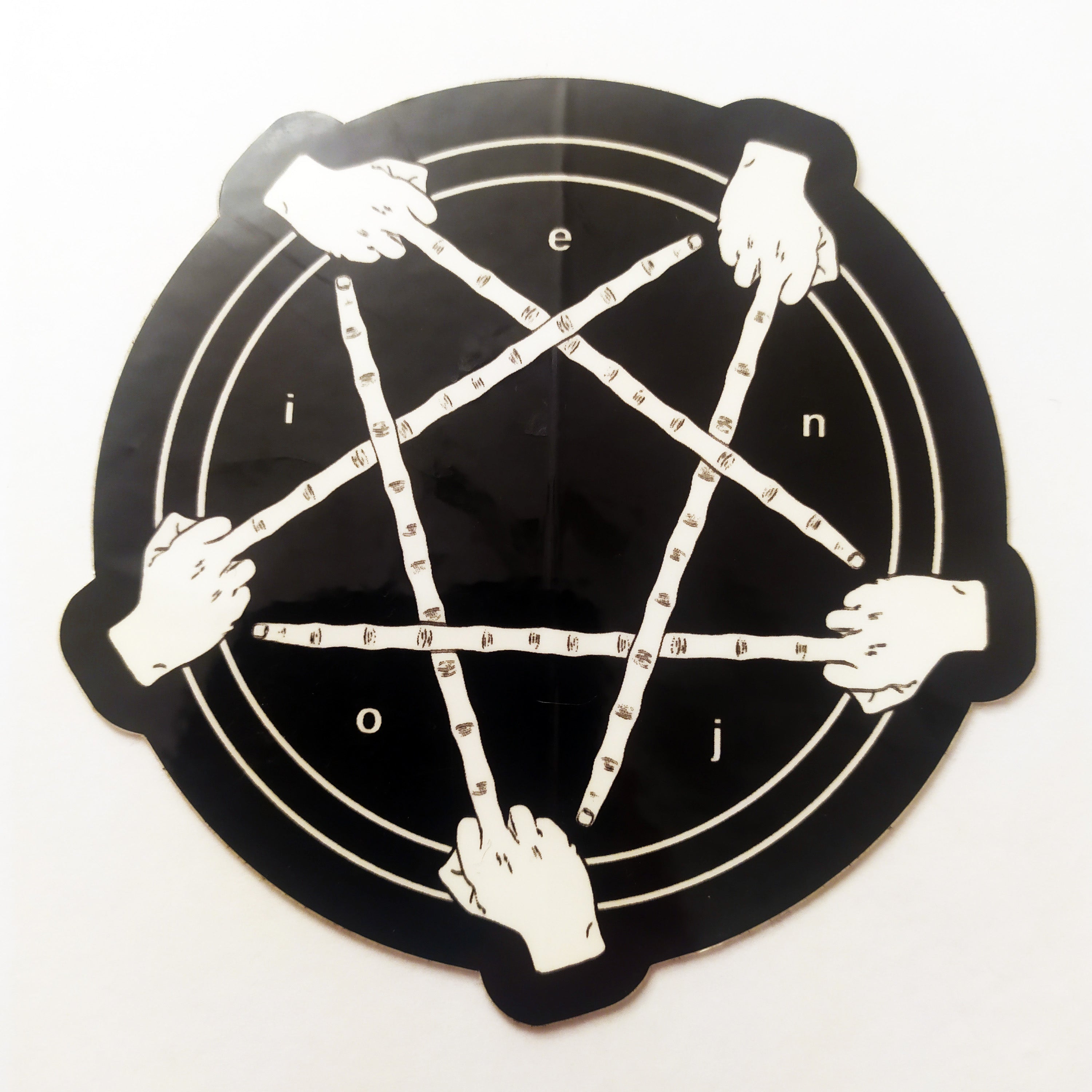 Enjoi Satan-ish Skateboard Sticker