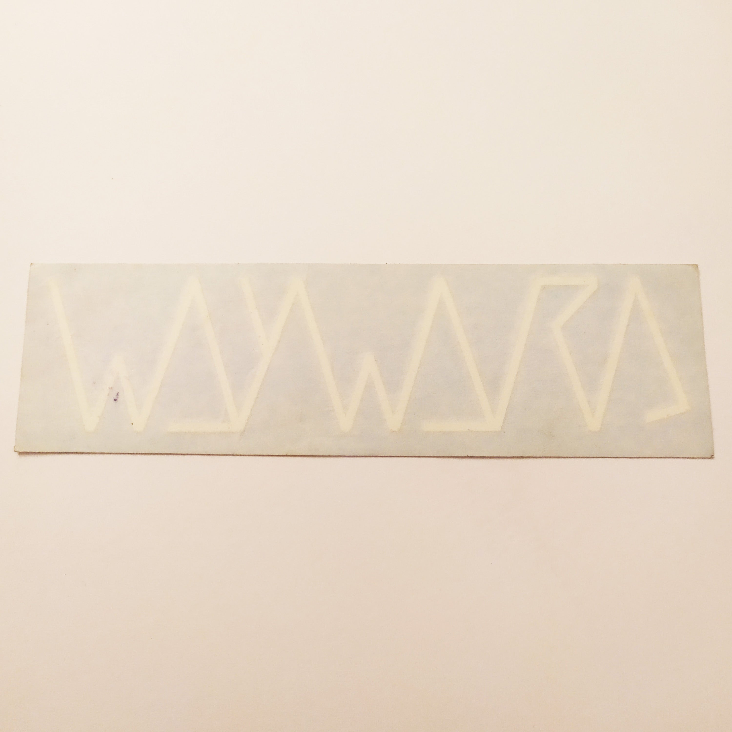 Wayward RUB-ON Skate Sticker