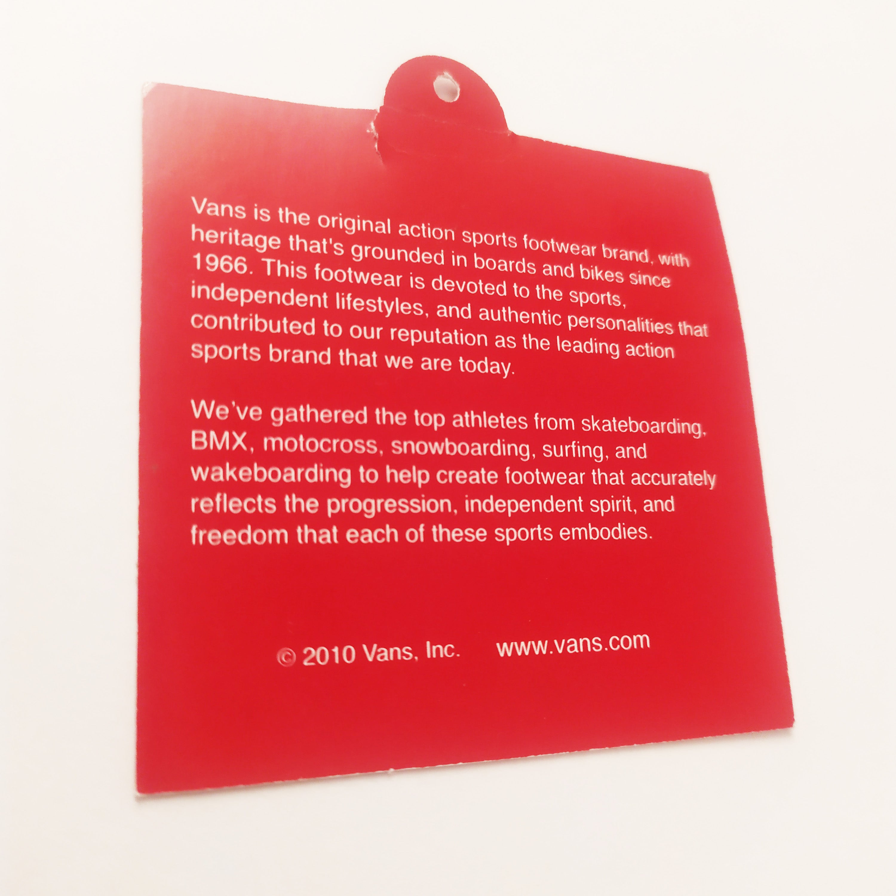 Vans Skateboard Sticker