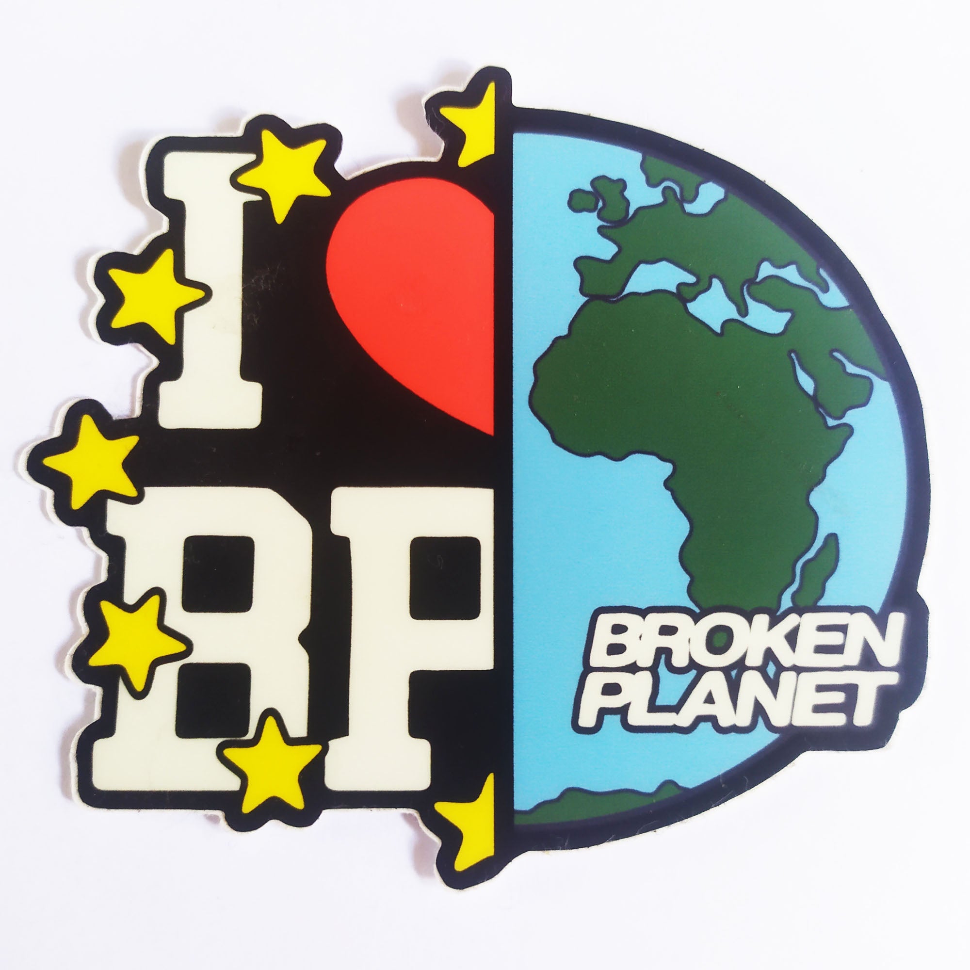 Broken Planet Skate Sticker - SkateboardStickers.com