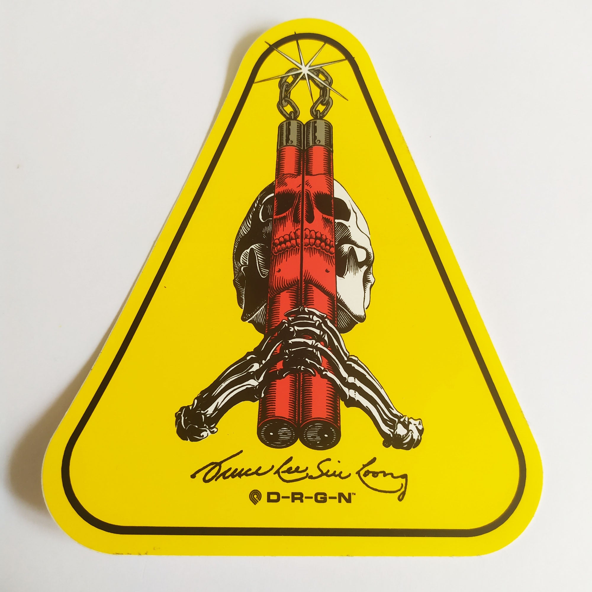 Powell Peralta / Dragon Wheels Skate Sticker