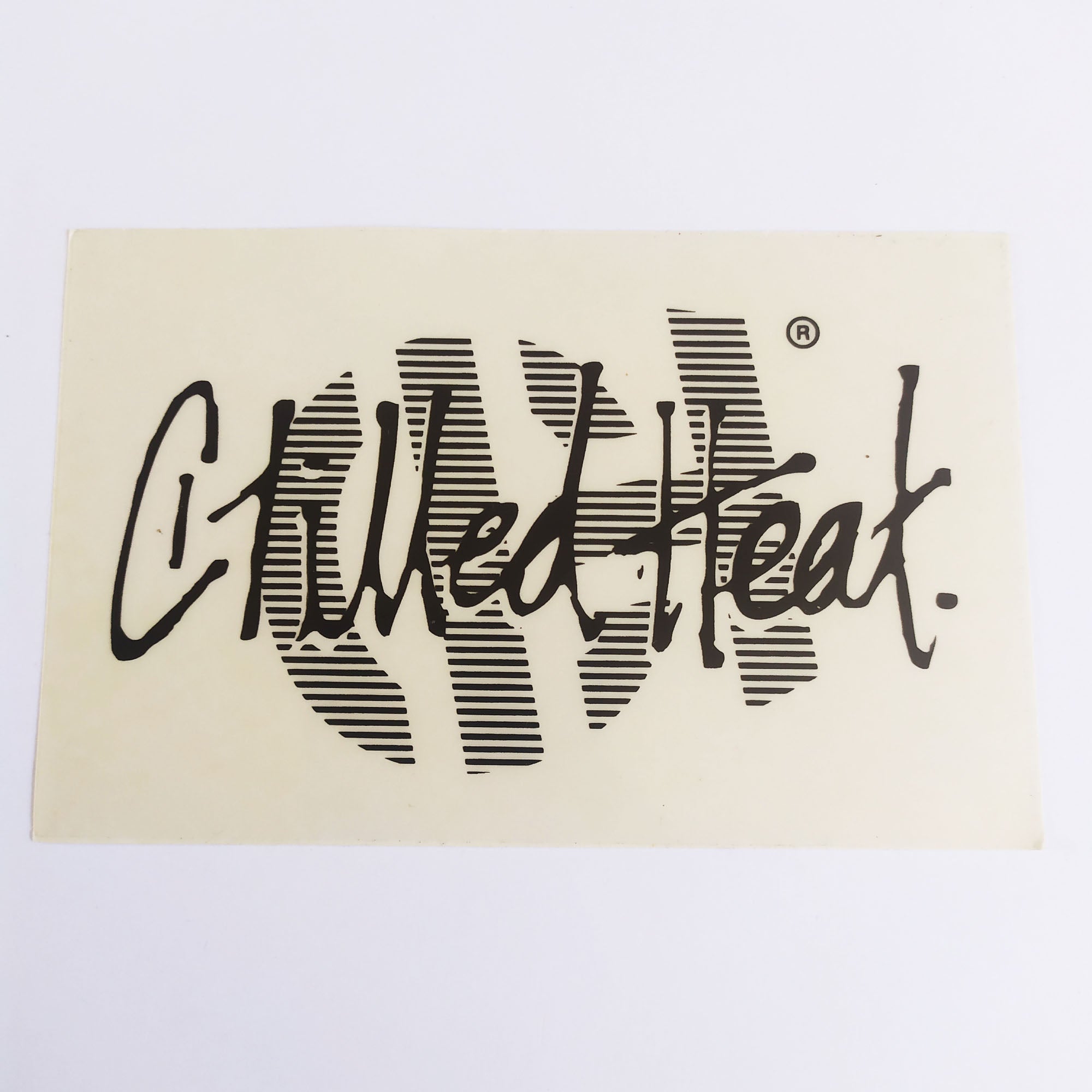 Chilled Heat Skateboard Sticker