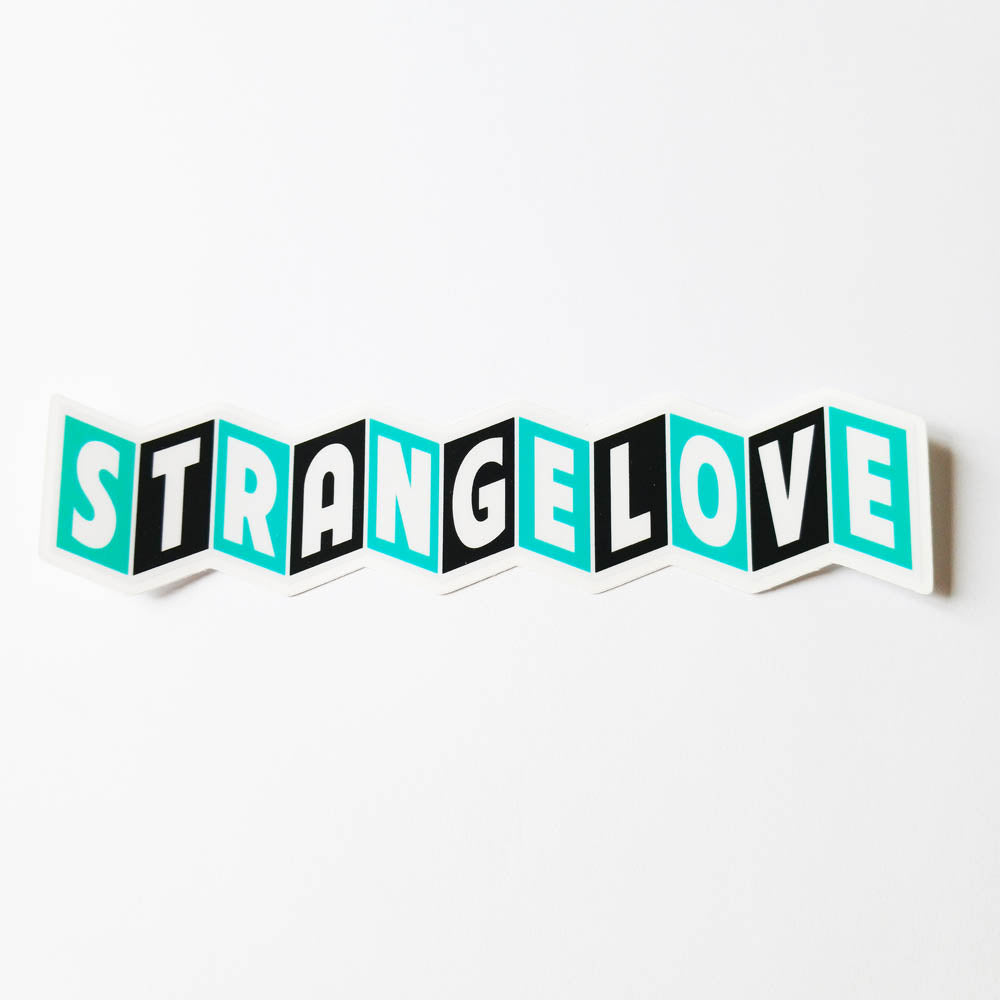 StrangeLove Skateboard Sticker - SkateboardStickers.com