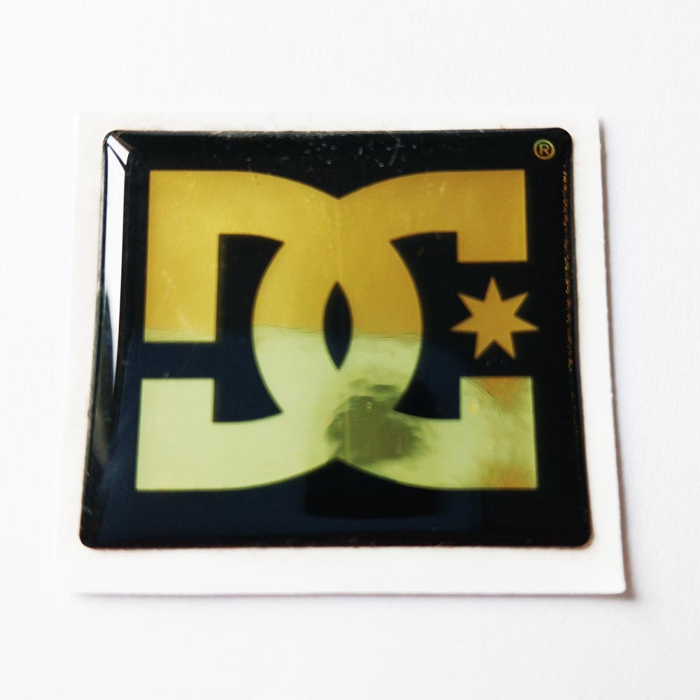 DC Shoe Co. Skateboard Sticker (bubble/raised style) - SkateboardStickers.com