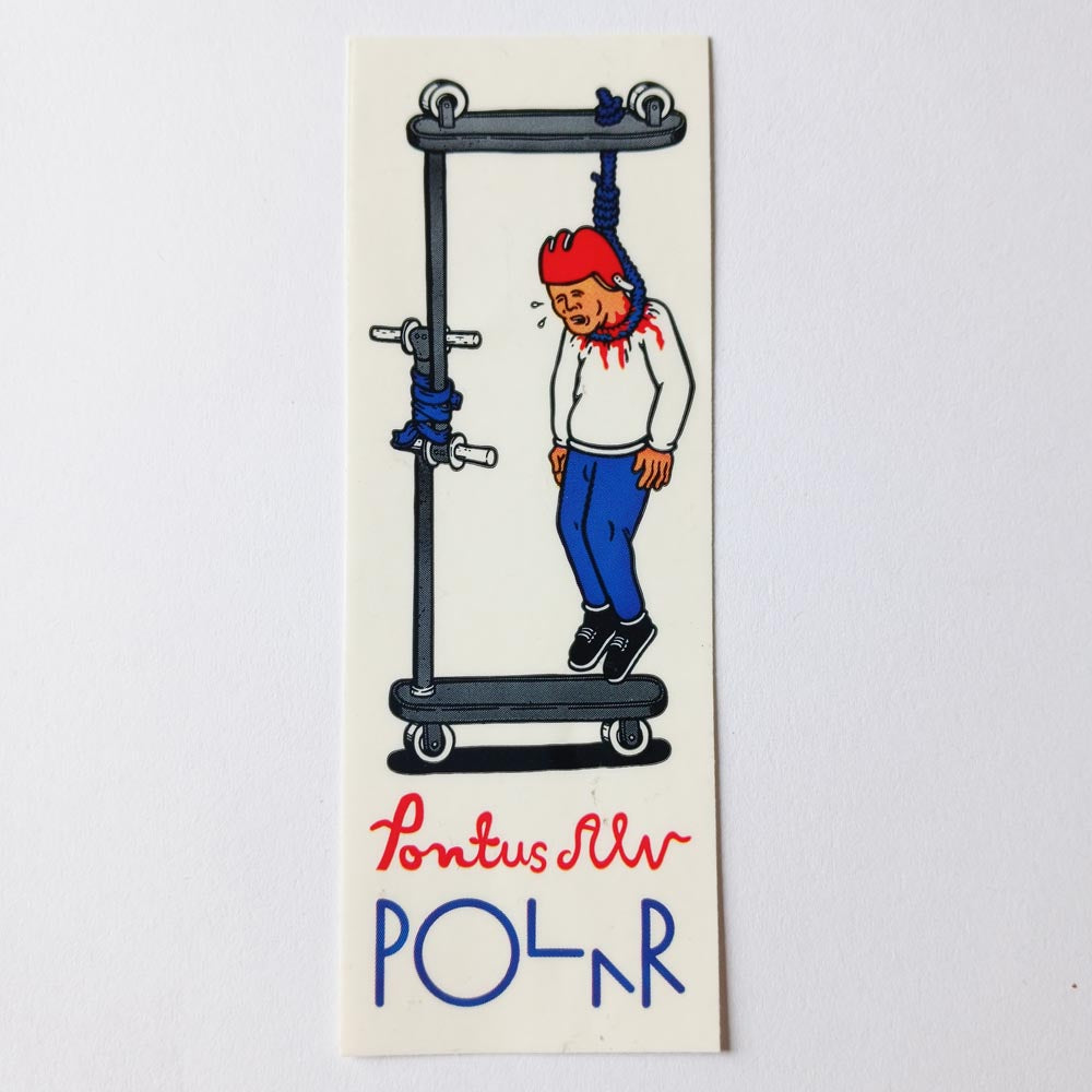 Polar Skateboard Sticker - Pontus Alv - SkateboardStickers.com