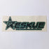 Reskue Skate Shop Skateboard Sticker - SkateboardStickers.com
