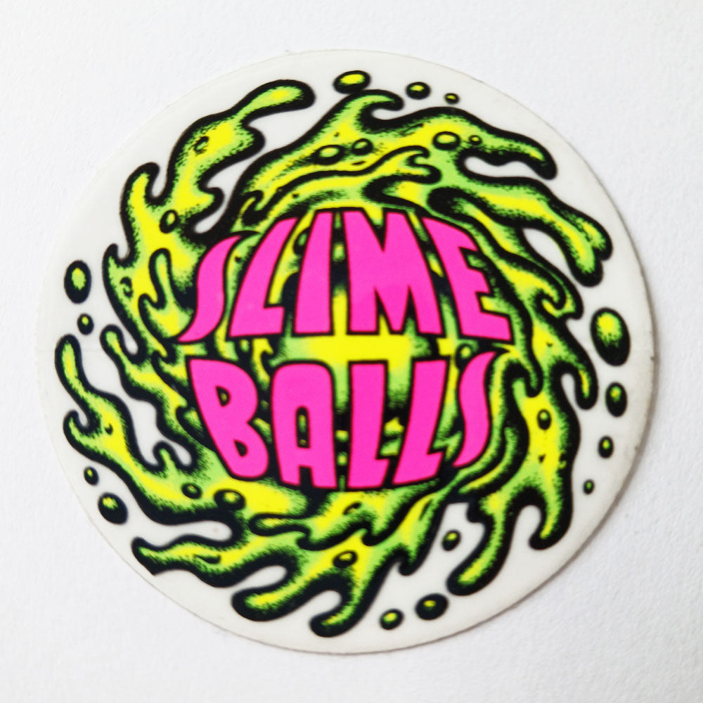 Santa Cruz - Slime Balls Skateboard Sticker - SkateboardStickers.com