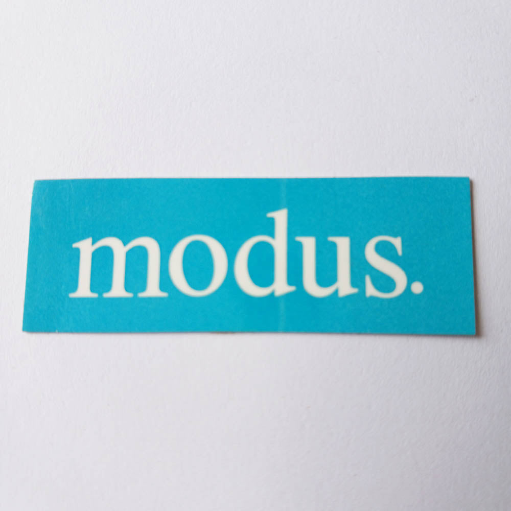 Modus Bearings Skateboard Sticker - SkateboardStickers.com