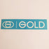 Gold Wheels Skateboard Sticker - SkateboardStickers.com