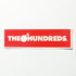 The Hundreds Skateboard Sticker - Red - SkateboardStickers.com