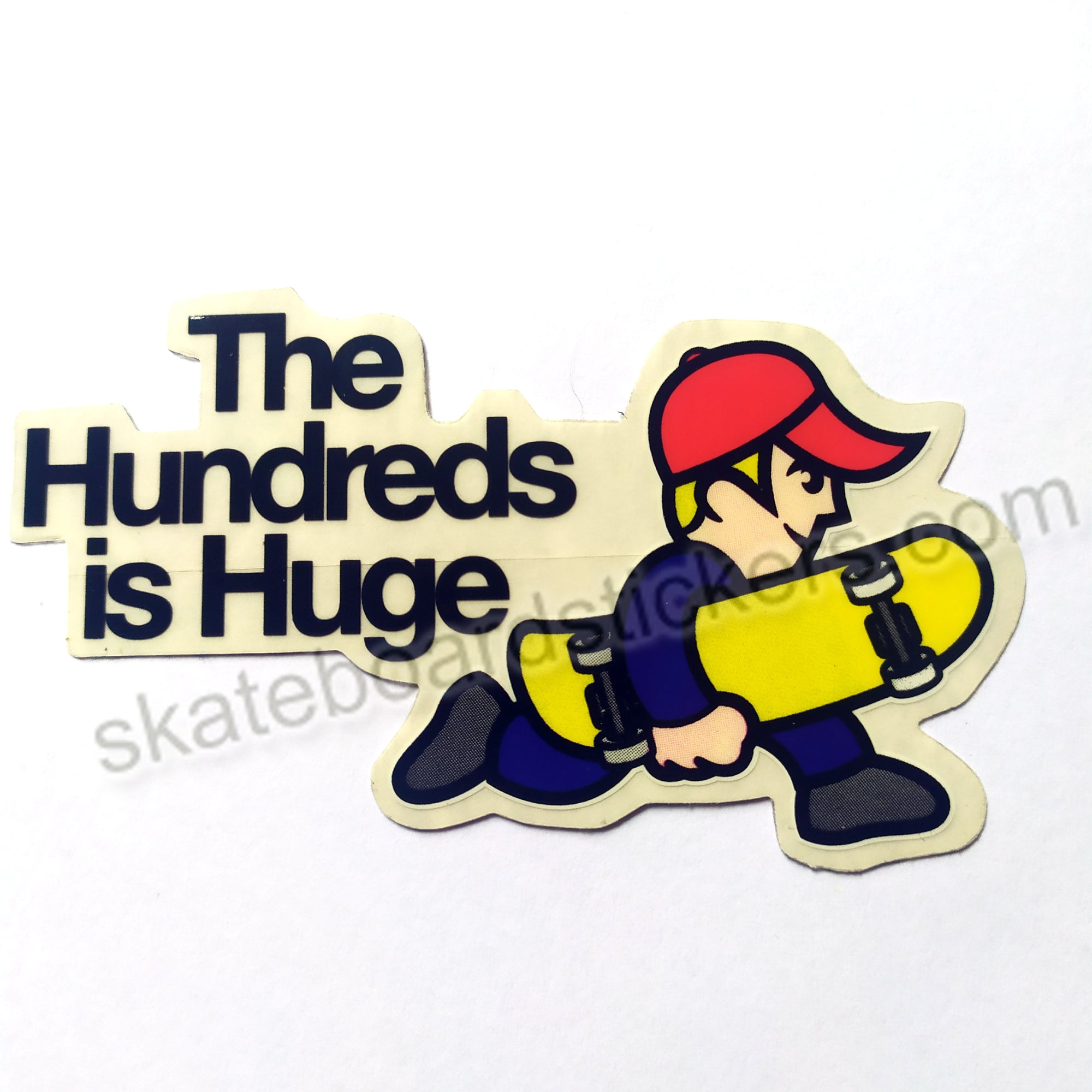 The Hundreds "The Hundreds is Huge" Skate Sticker - SkateboardStickers.com