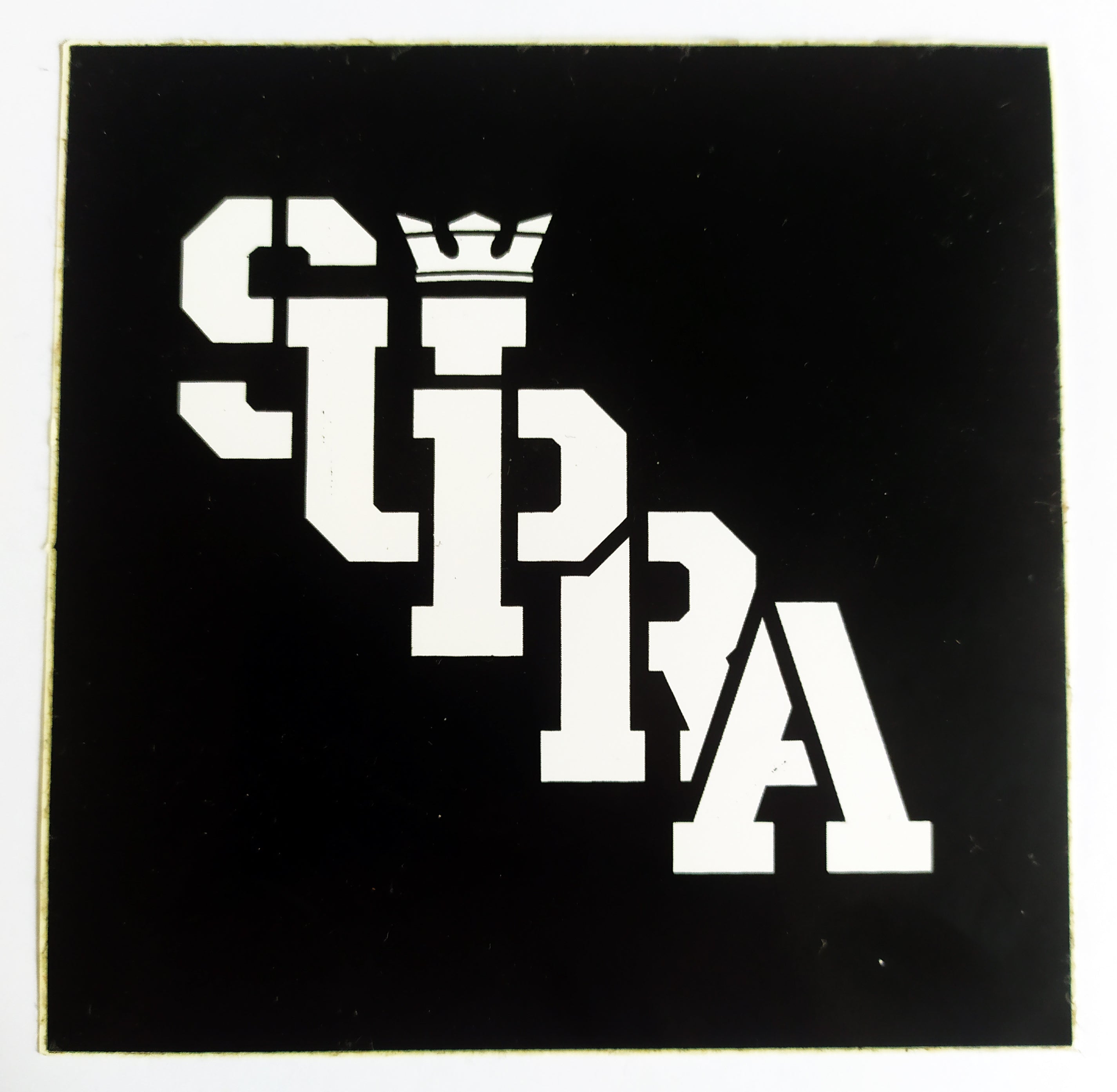Supra Footwear Skateboard Sticker