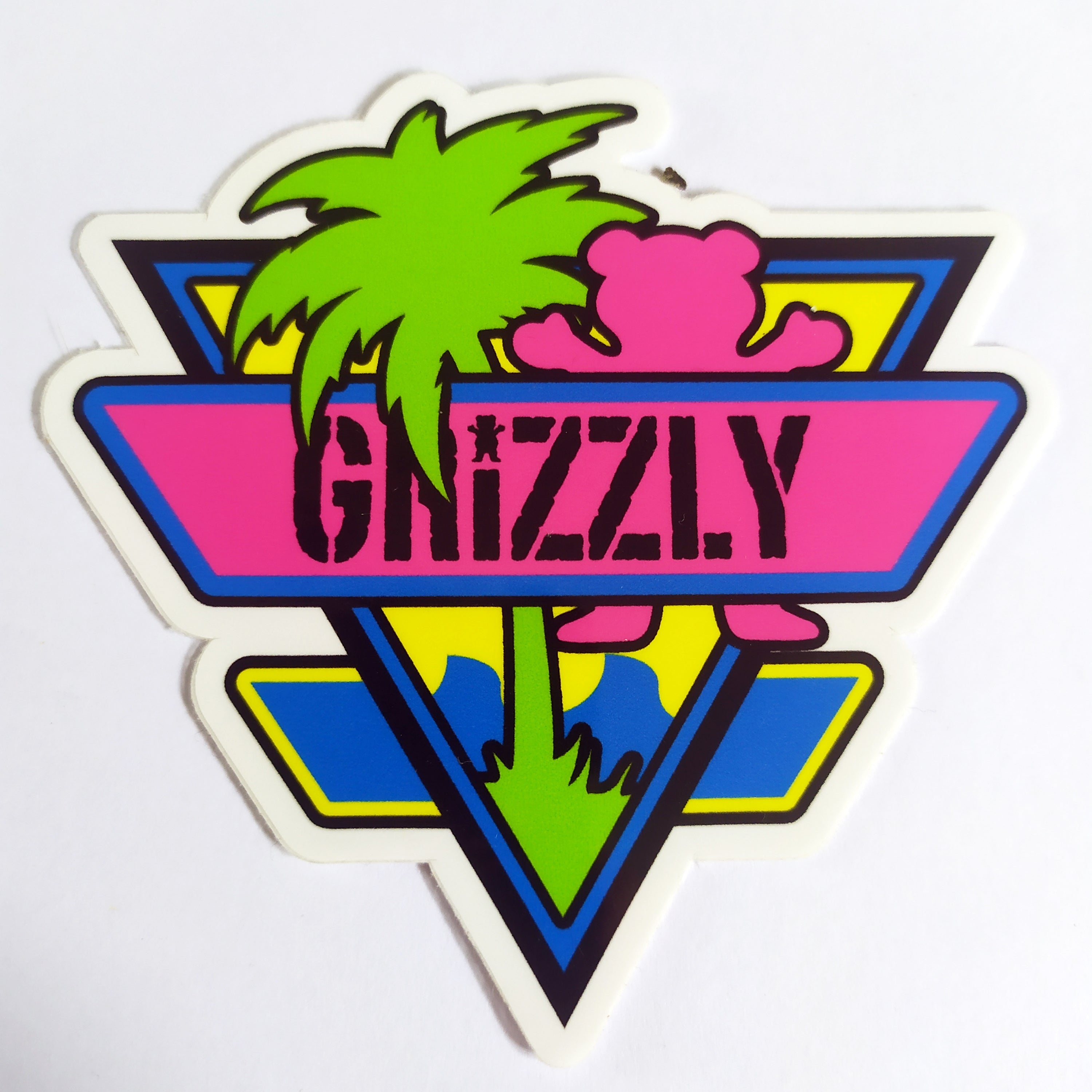 Grizzly Griptape Skateboard Sticker