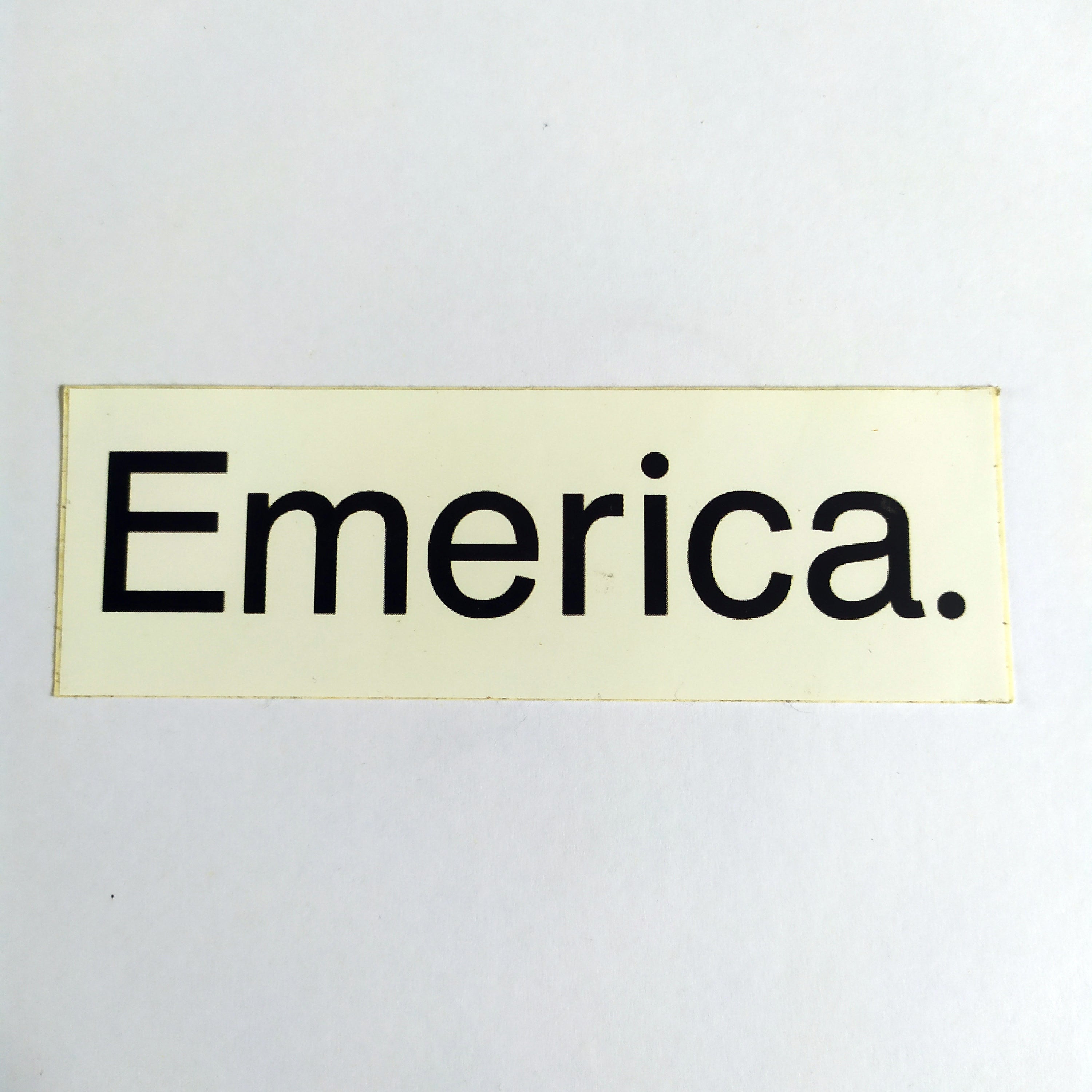 Emerica Shoes Skateboard Sticker