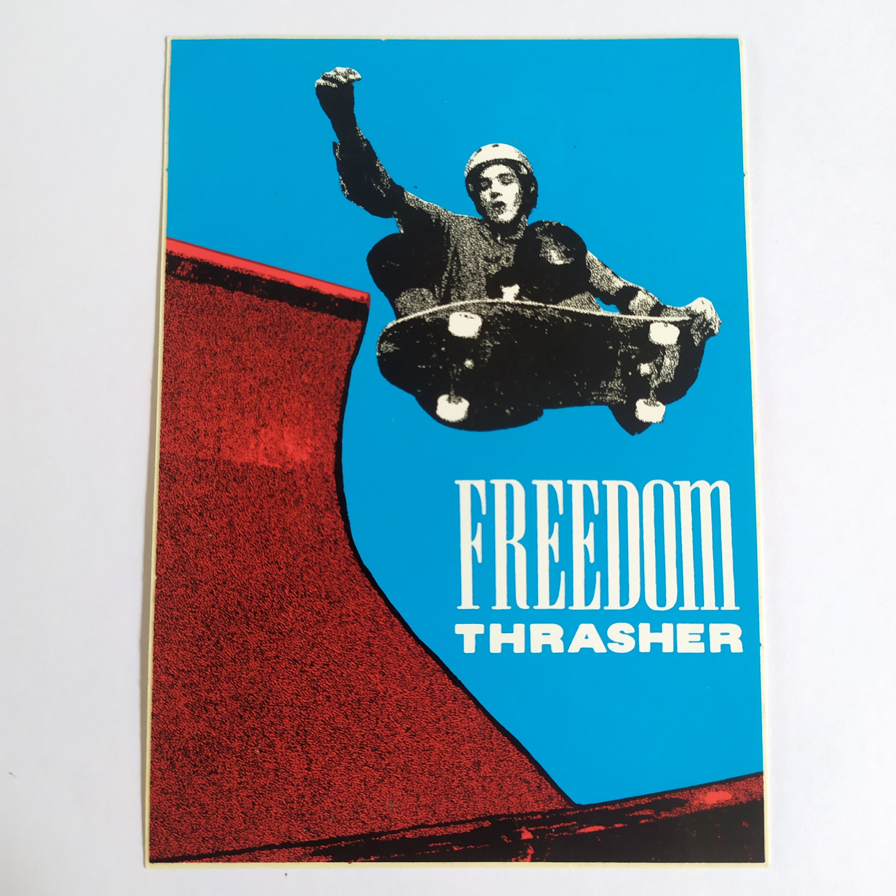 Thrasher Magazine Old School Freedom Thrasher Skateboard Sticker