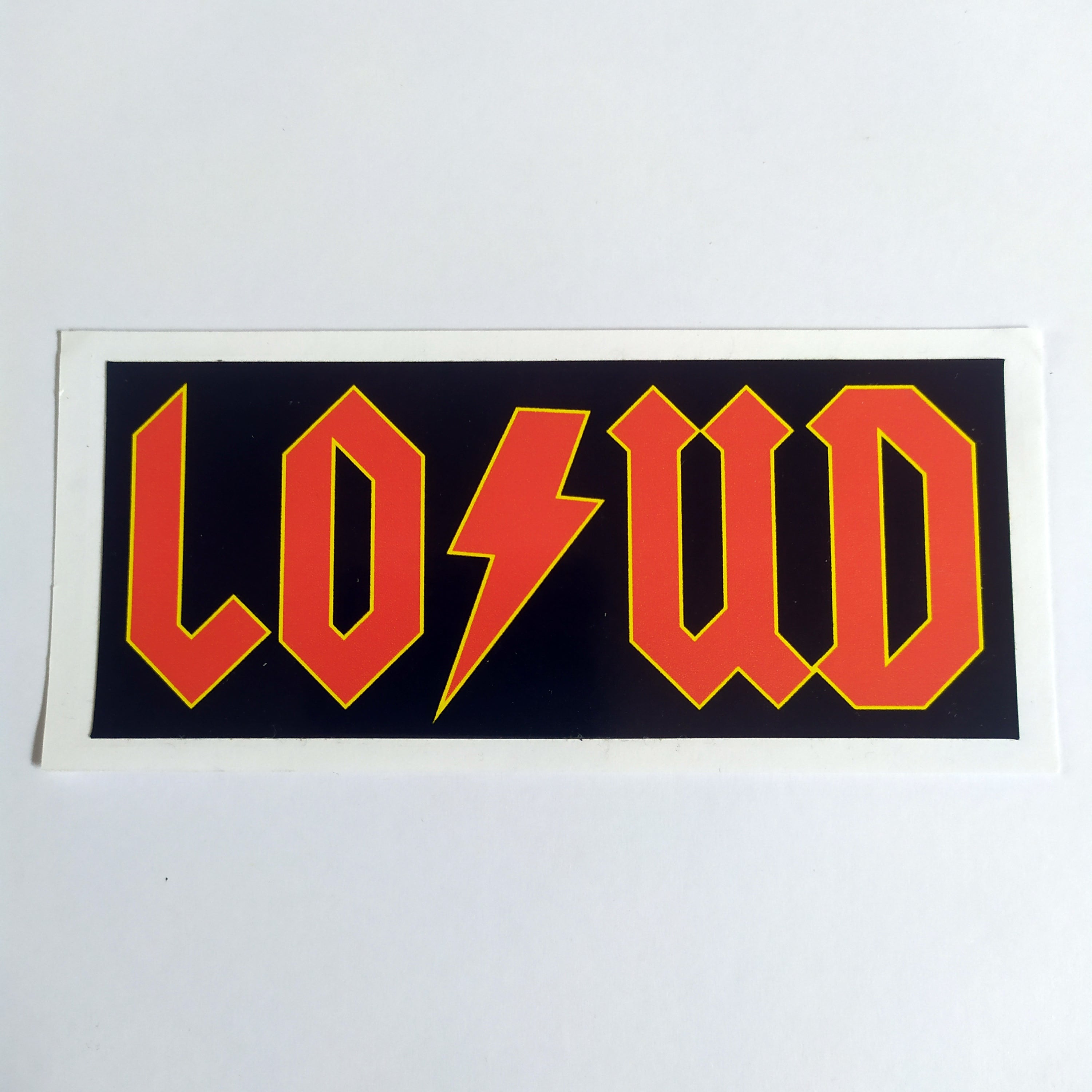 Loud Headphones Skate Sticker