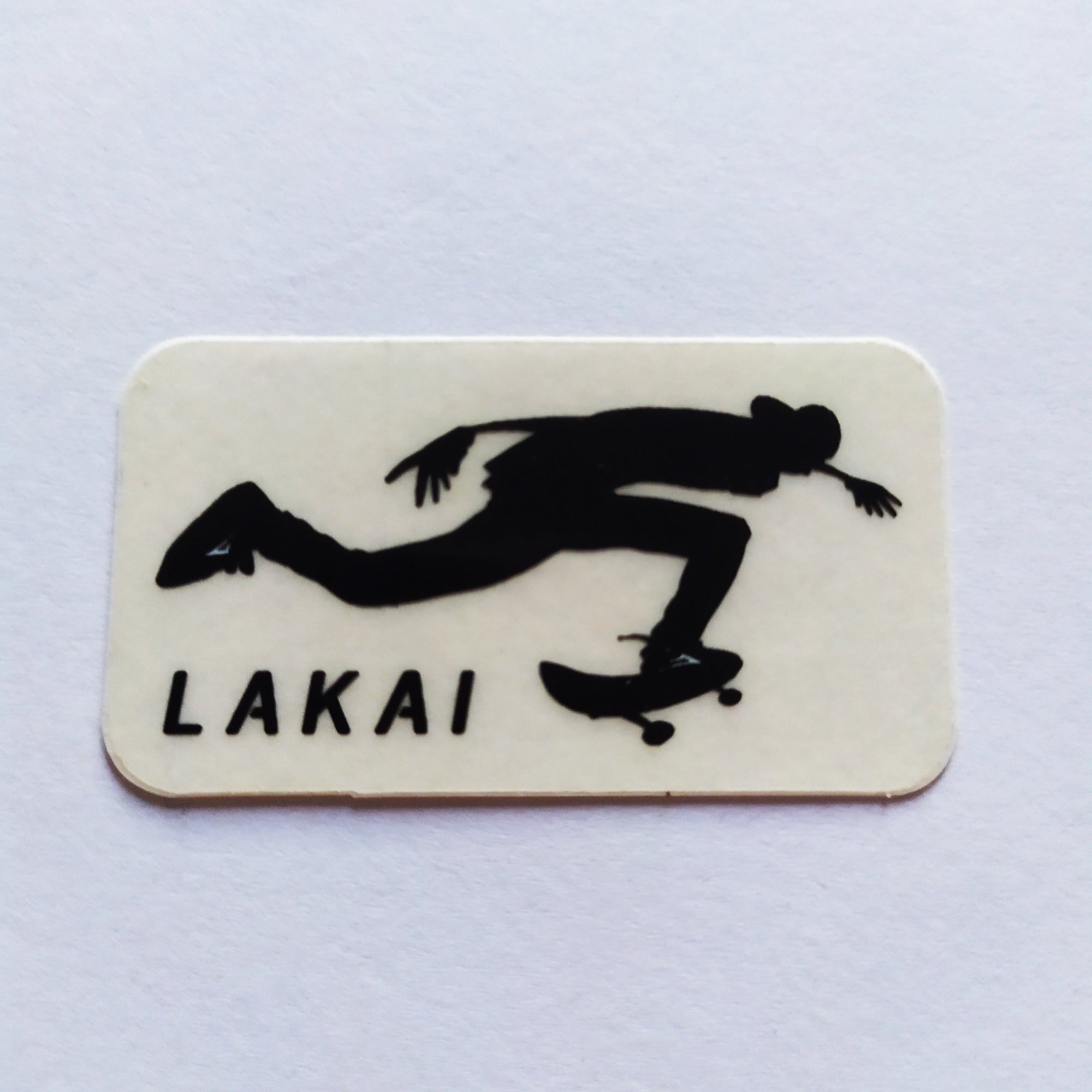 Lakai Skate Shoes Skateboard Sticker - "Push"