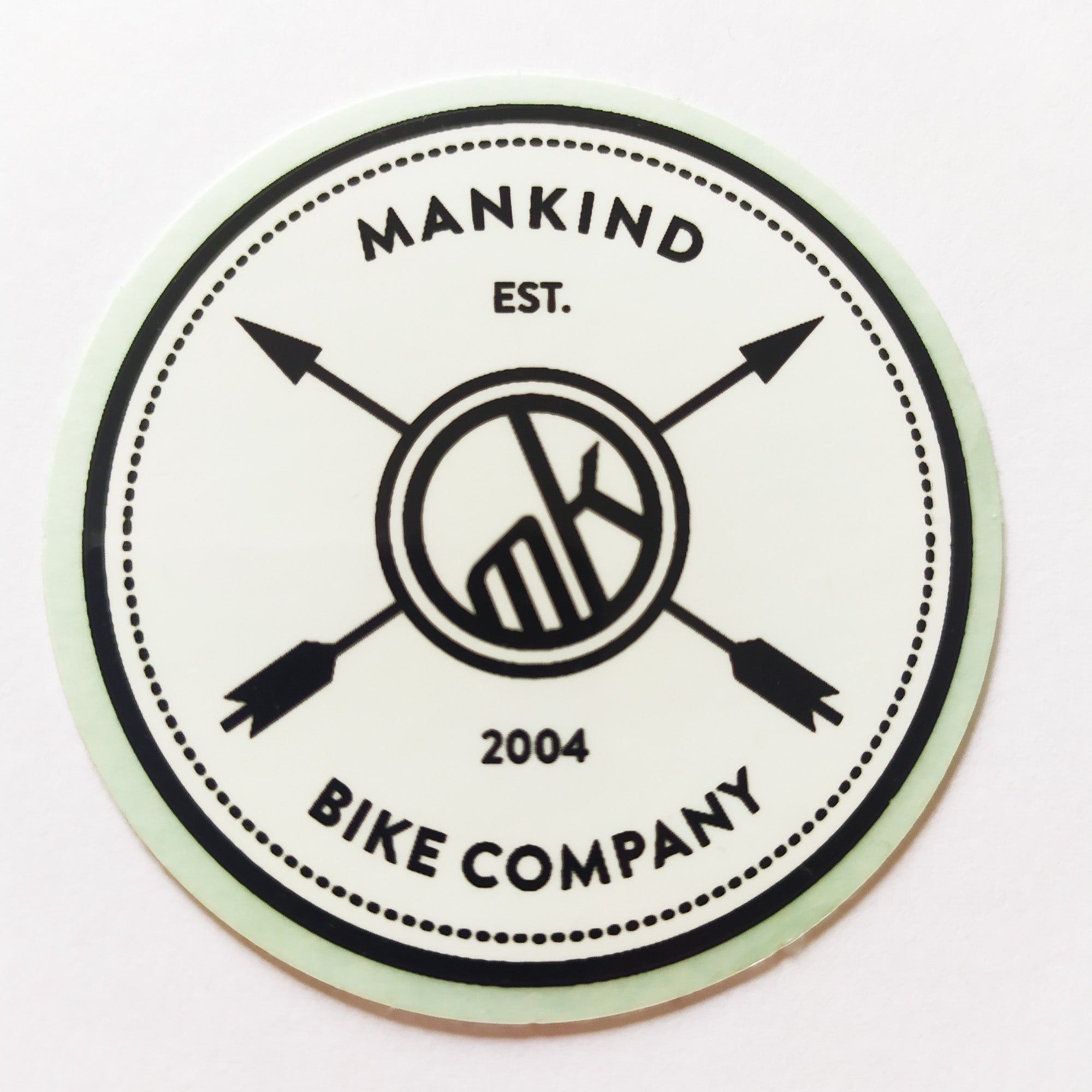 Mankind Bike Co. BMX Sticker / Decal - SkateboardStickers.com