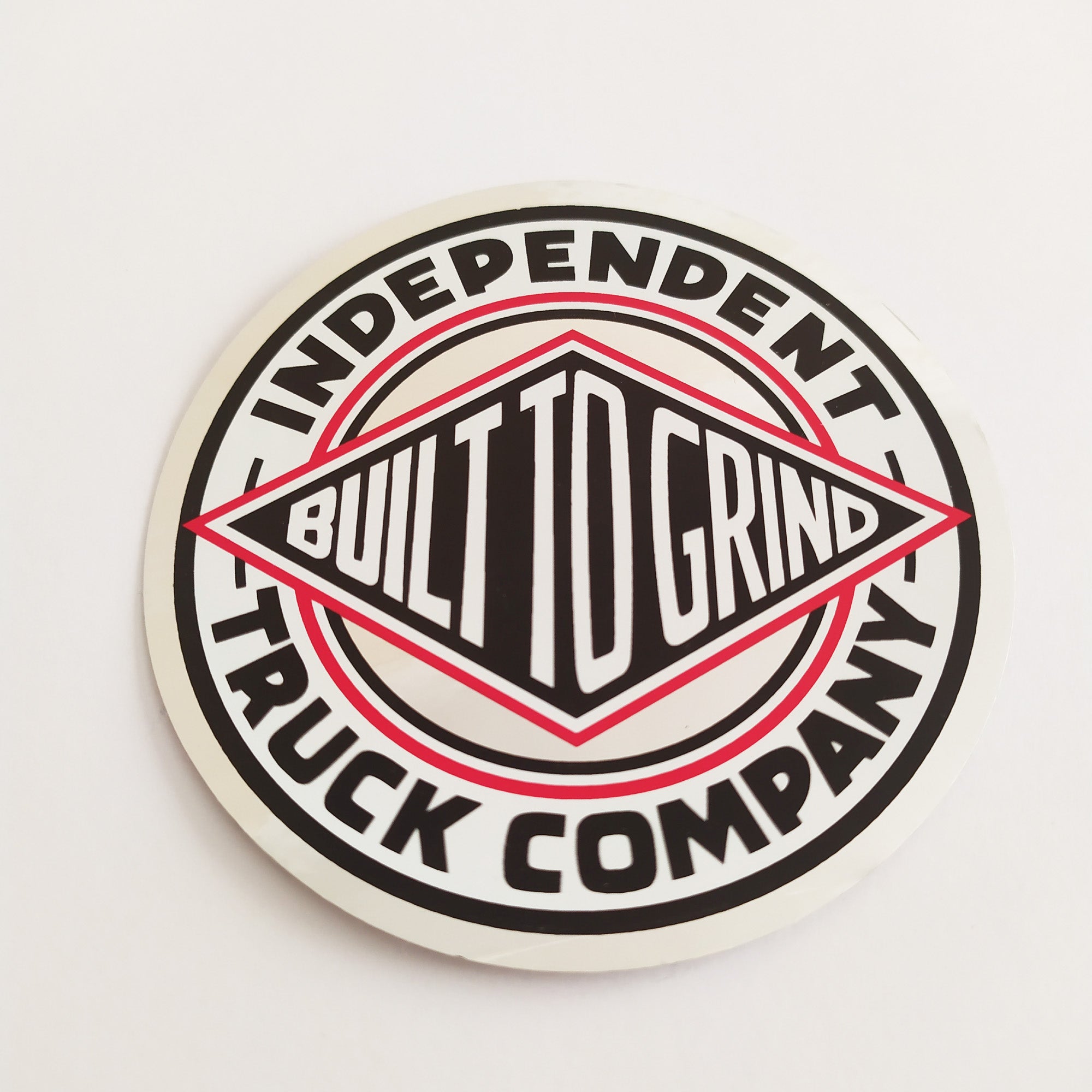 Independent Trucks "Built To Grind" Skateboard Sticker - SkateboardStickers.com