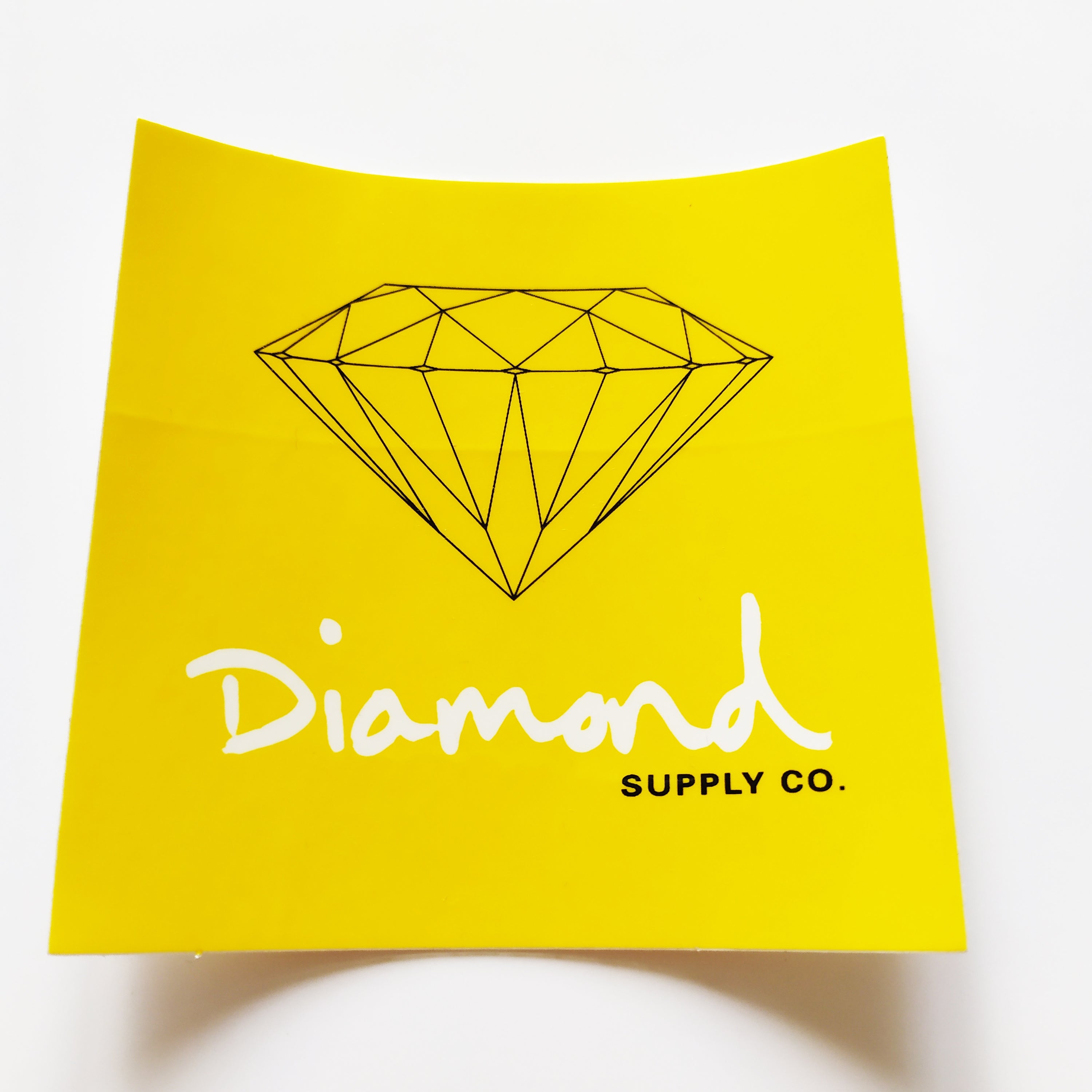 Diamond Supply Co. OG Sign Skateboard Sticker - 7.5cm across approx - SkateboardStickers.com
