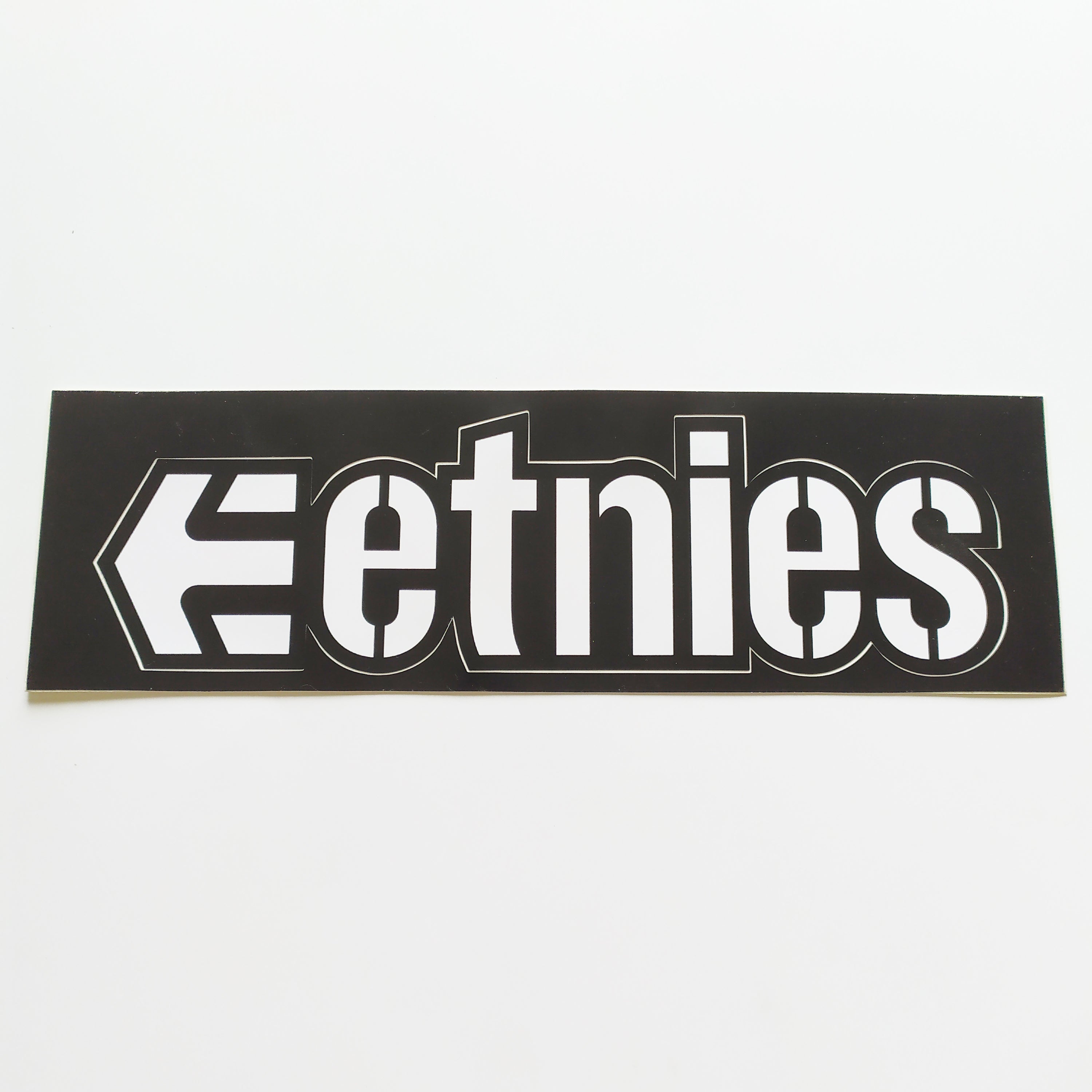 Etnies Skateboard / BMX Sticker - 27cm across approx - SkateboardStickers.com