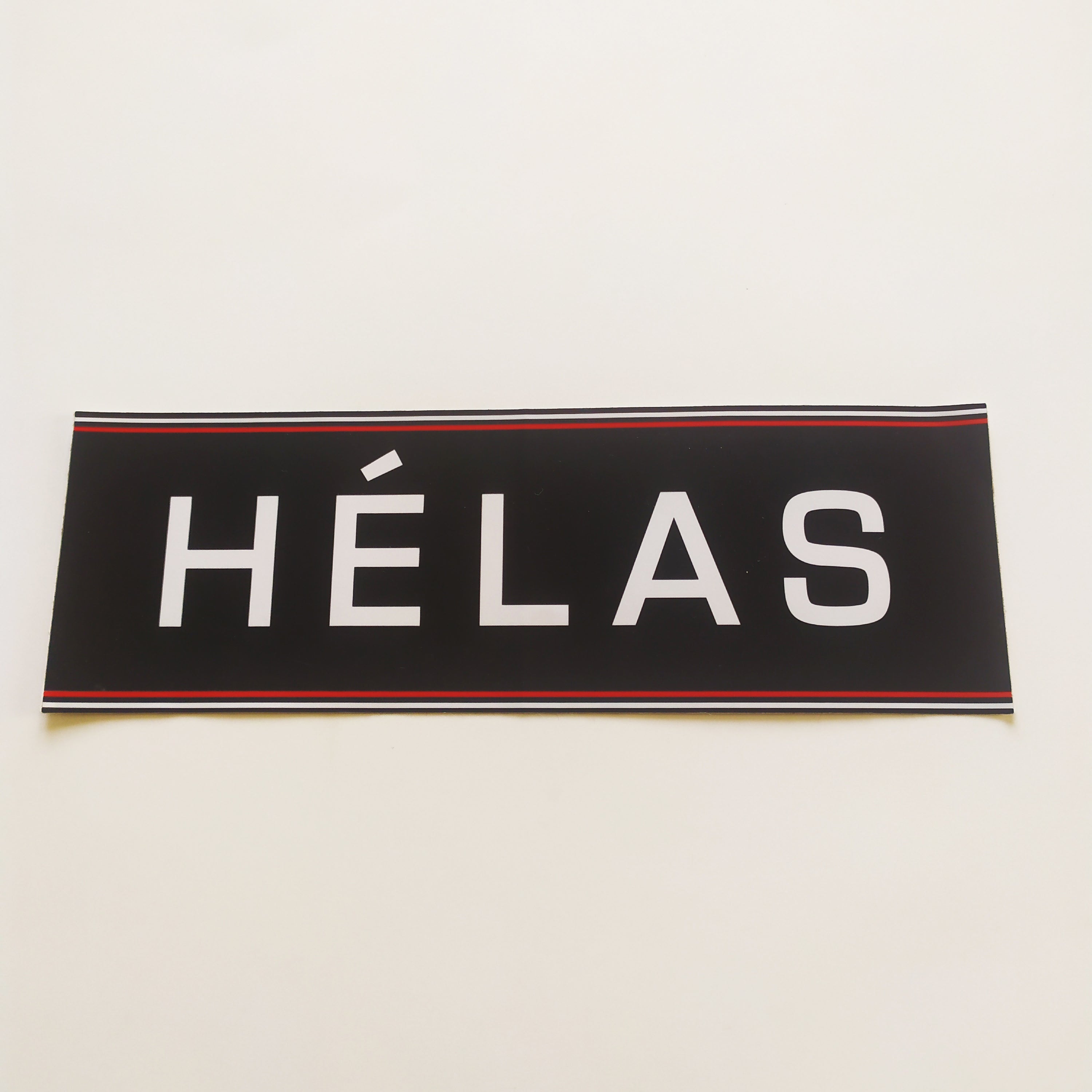 Helas Skateboard Sticker - 18cm across approx - SkateboardStickers.com
