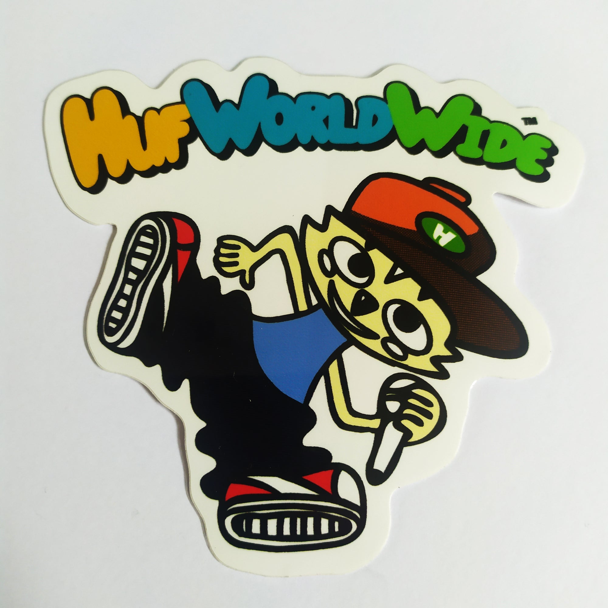 HUF Skateboard Sticker