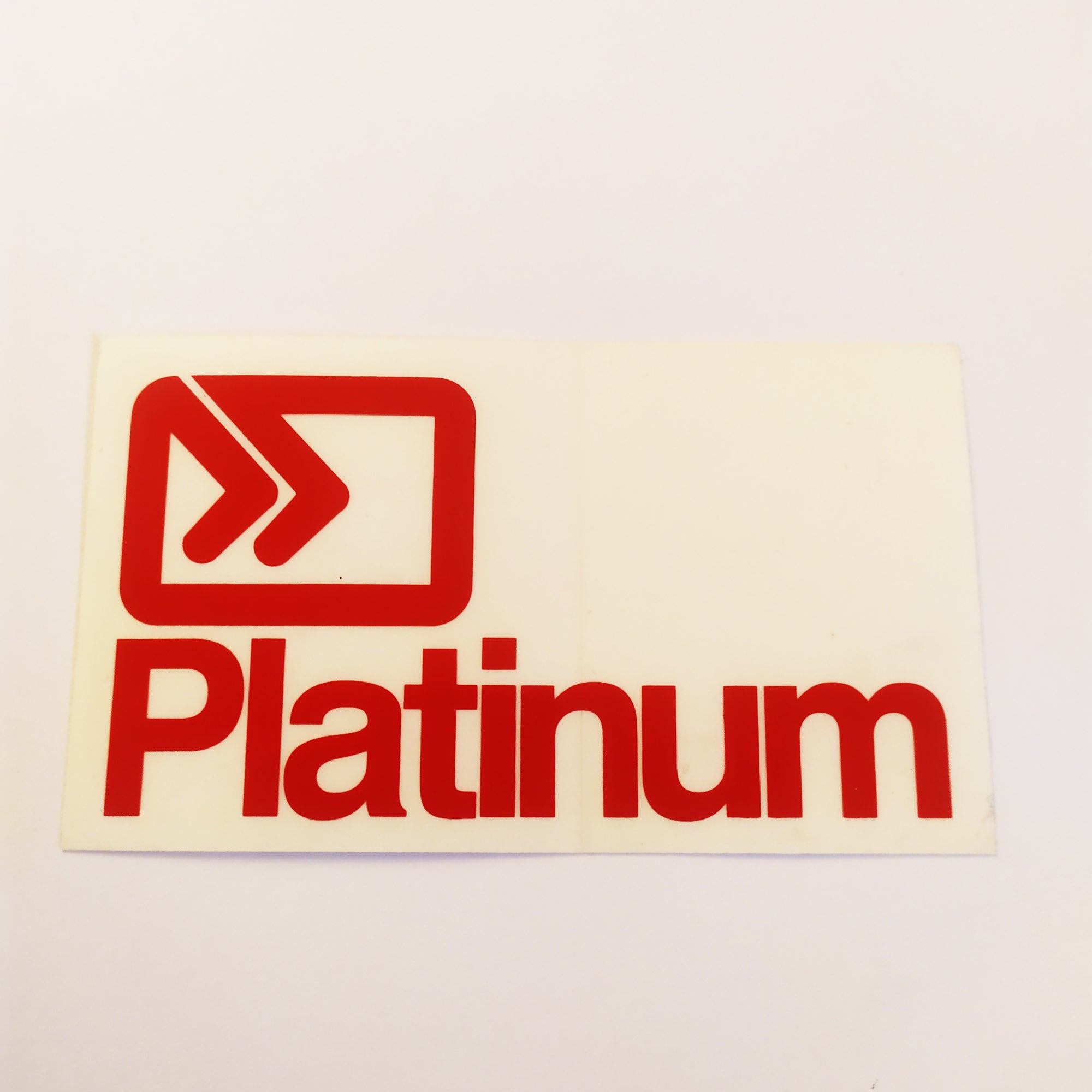 Platinum Skateboards Sticker