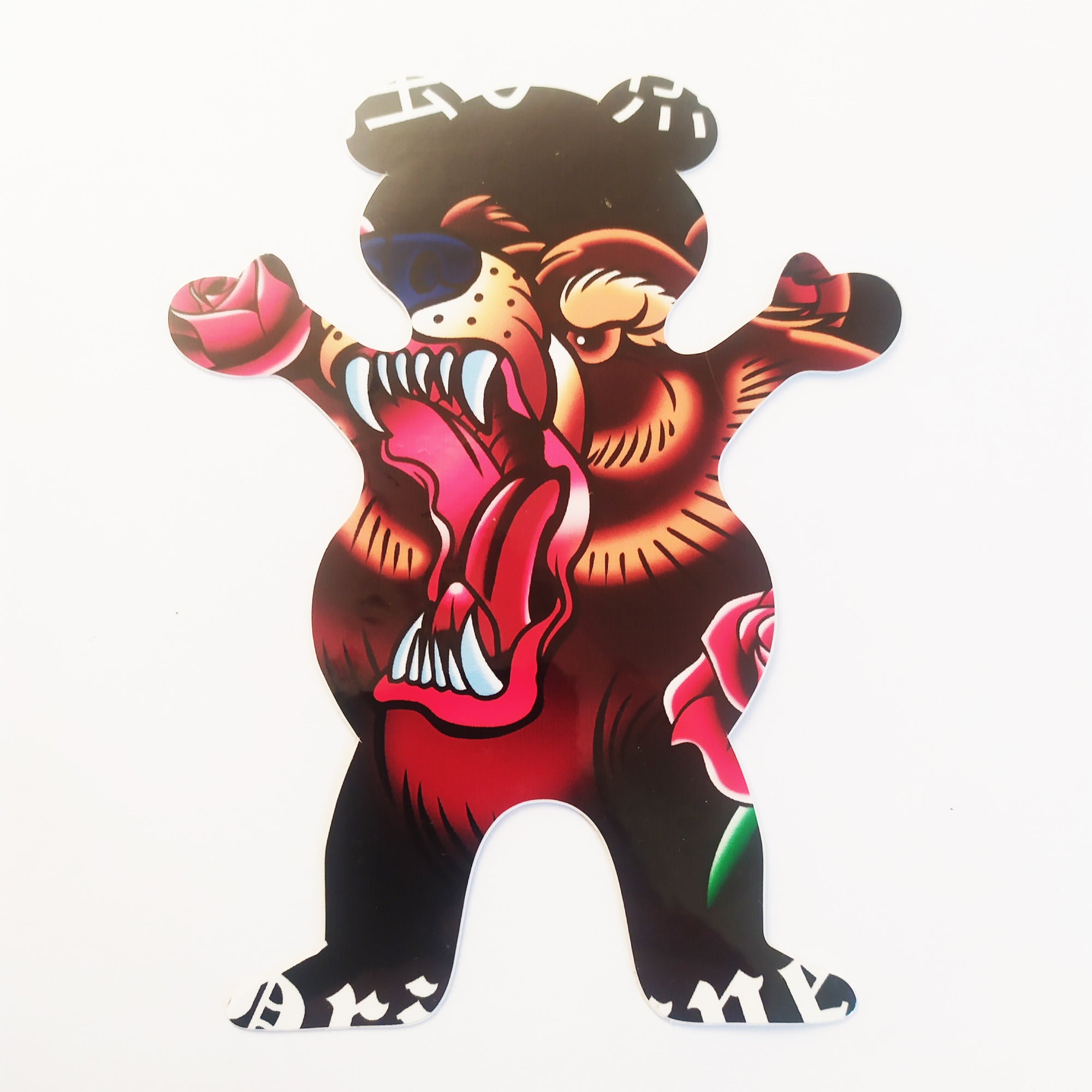 Grizzly Griptape Skateboard Sticker