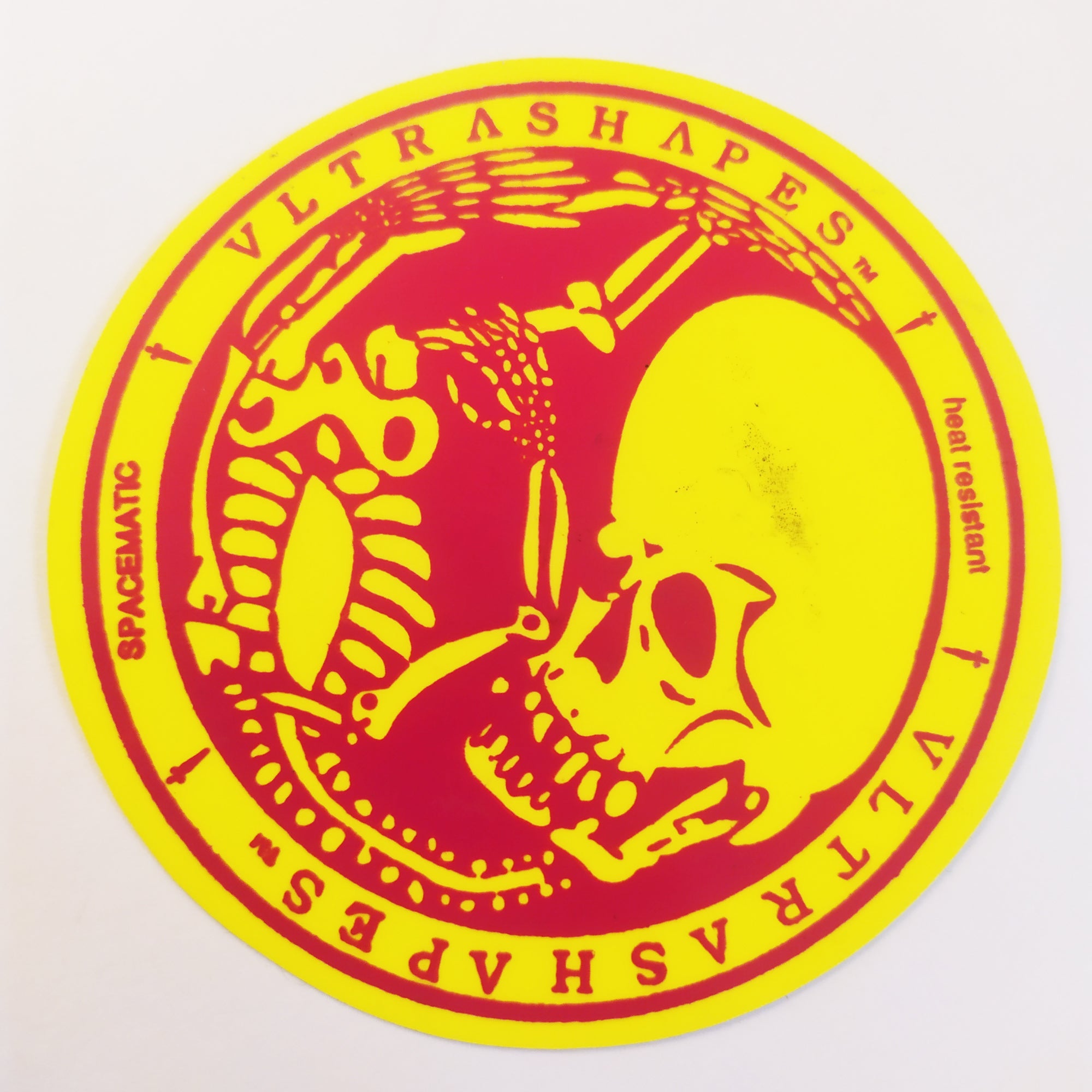 Ultrashapes Old School Skateboard Sticker