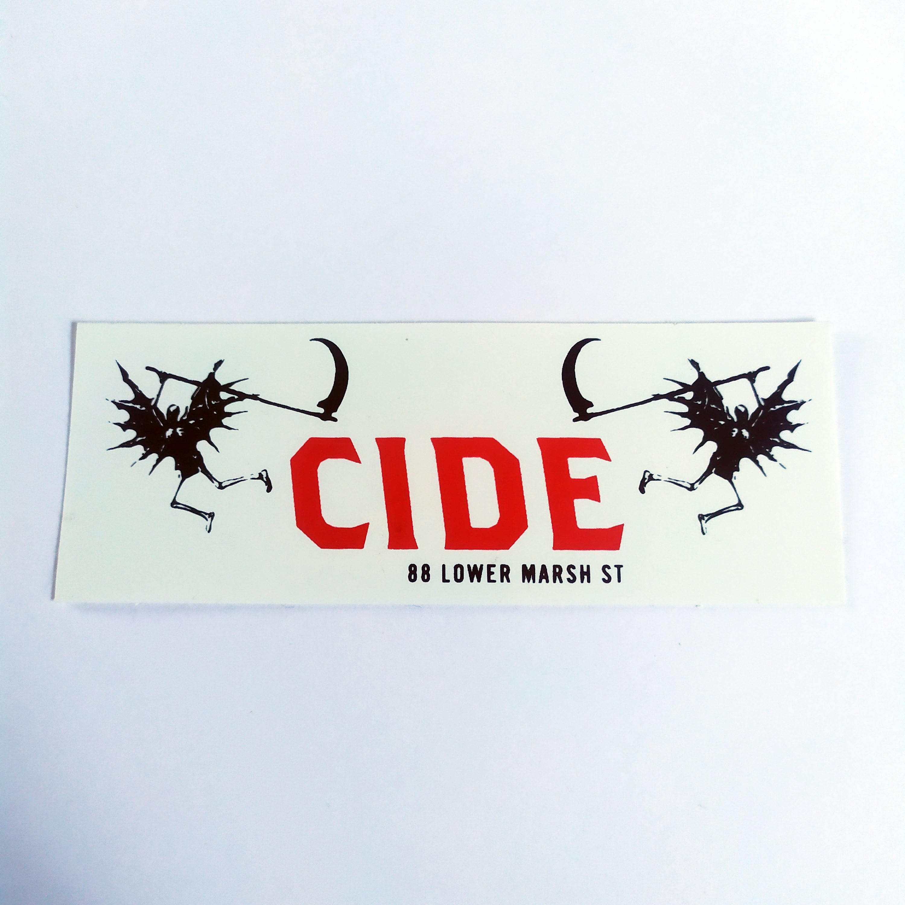 Cide Skateboard Sticker