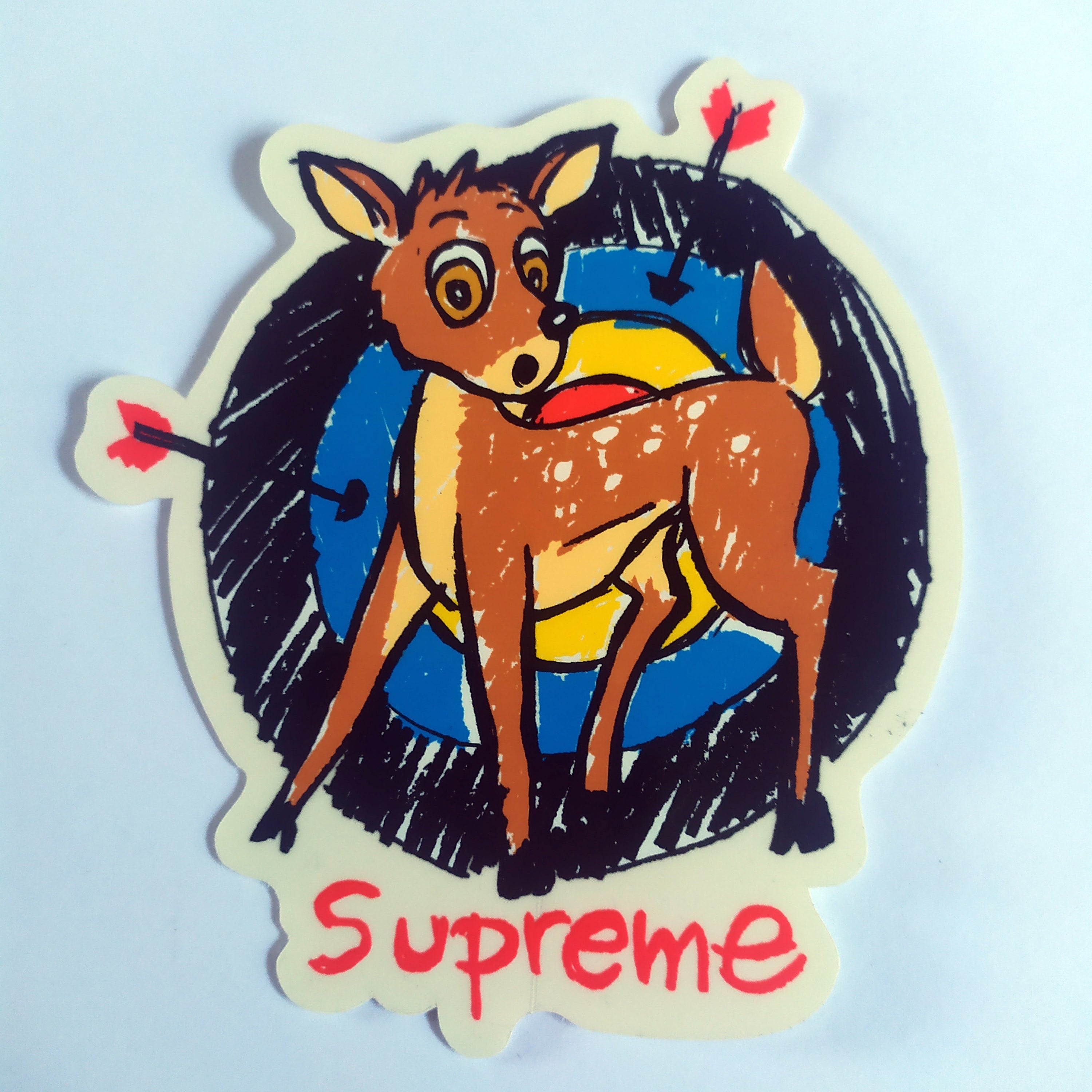 Supreme X Sean Cliver Skate Sticker