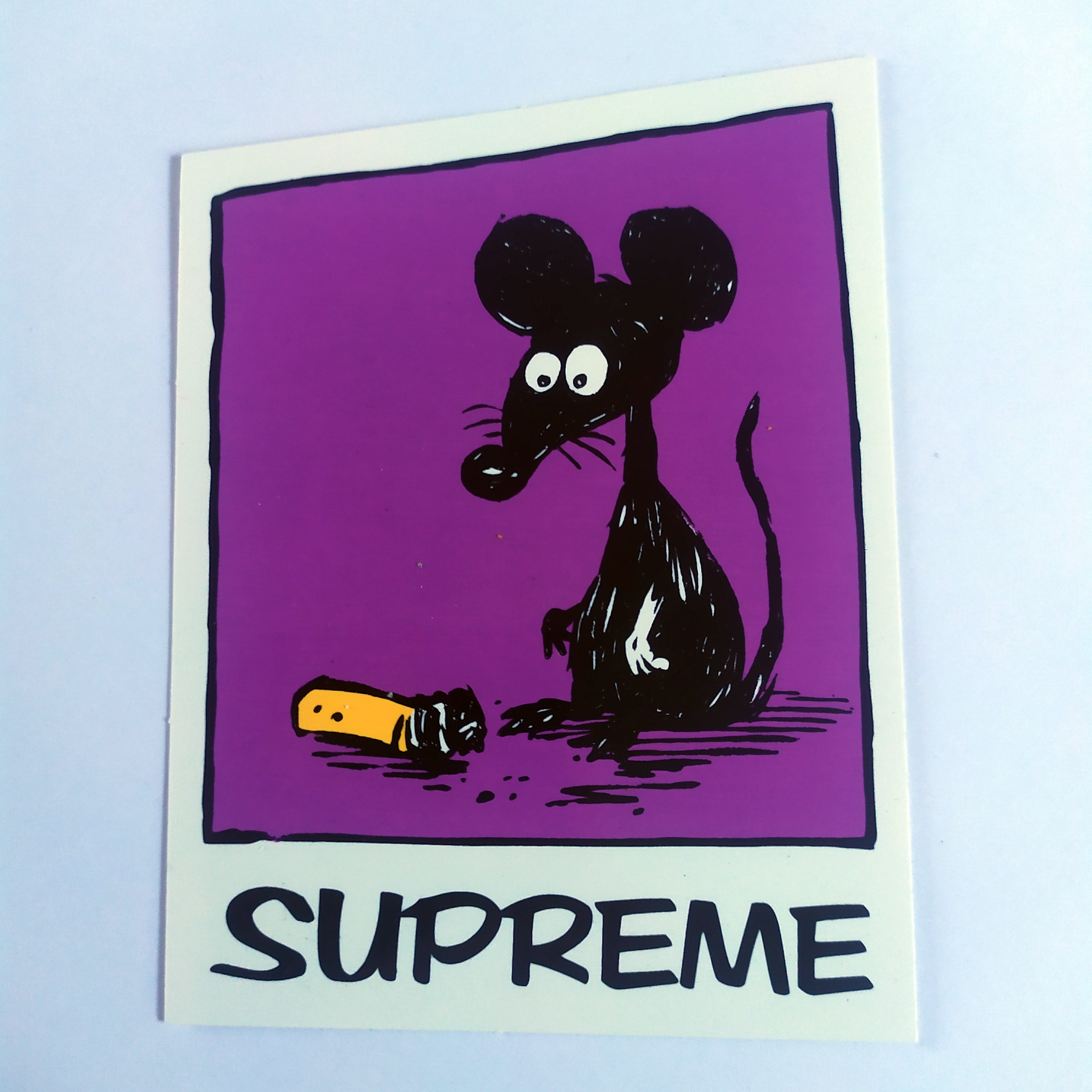 Supreme X Sean Cliver Skate Sticker