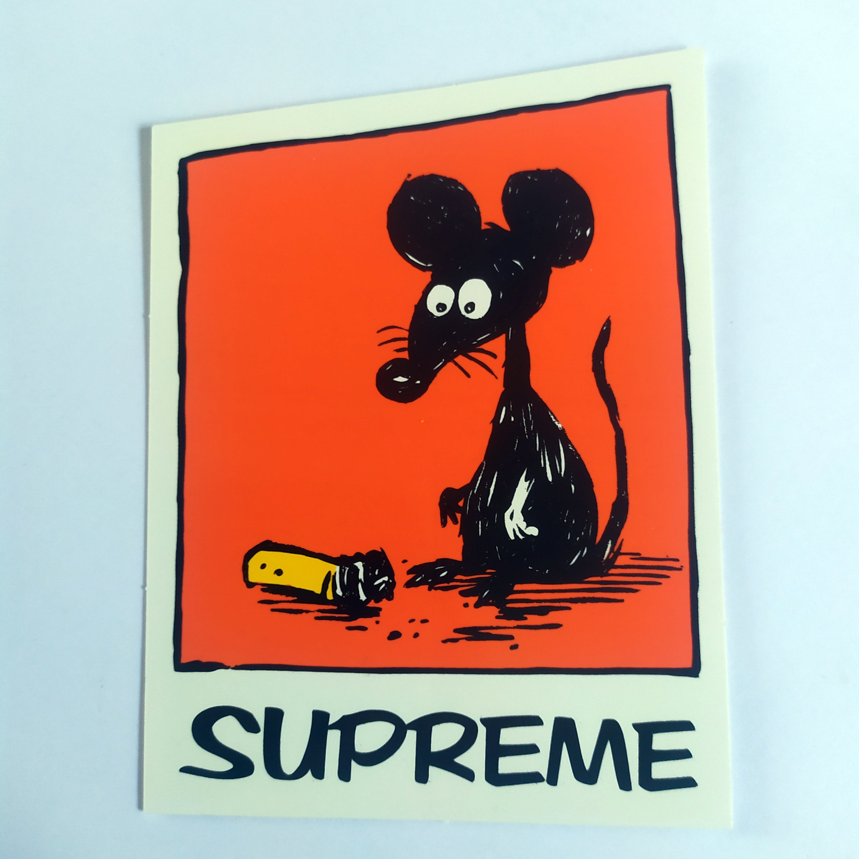 Supreme X Sean Cliver Skate Sticker