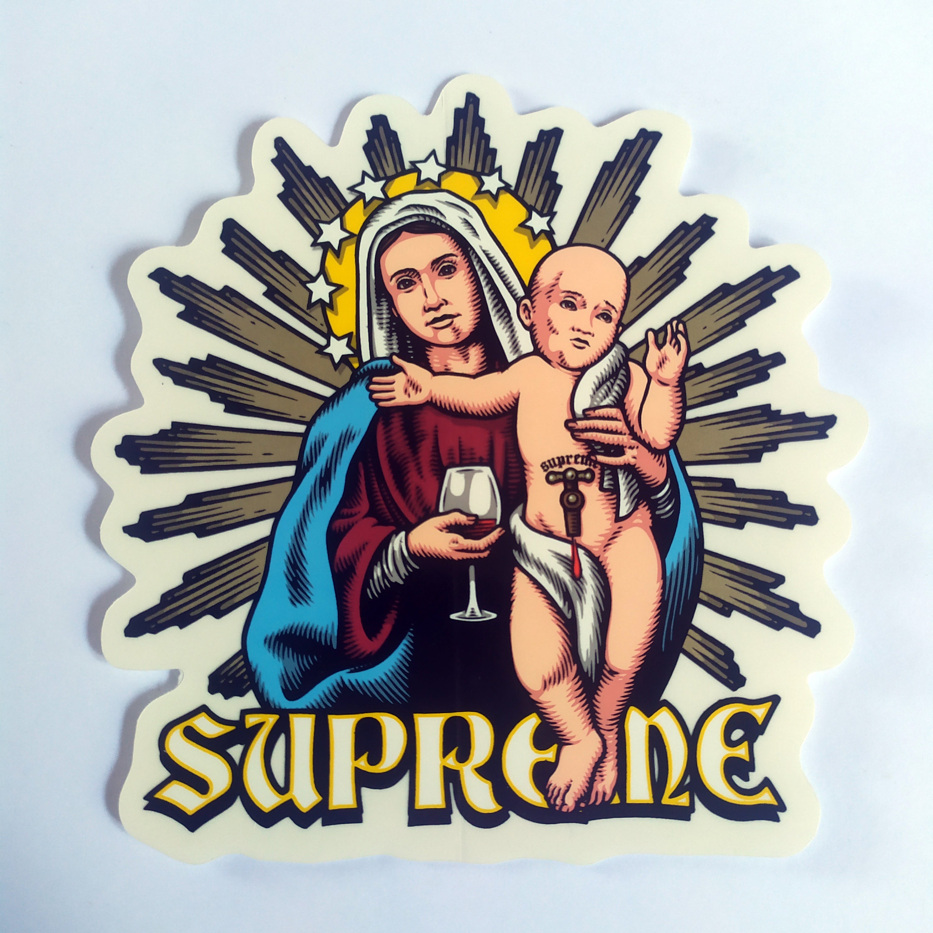 Supreme X Sean Cliver Skate Sticker