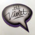 Violet Skateboards Sticker