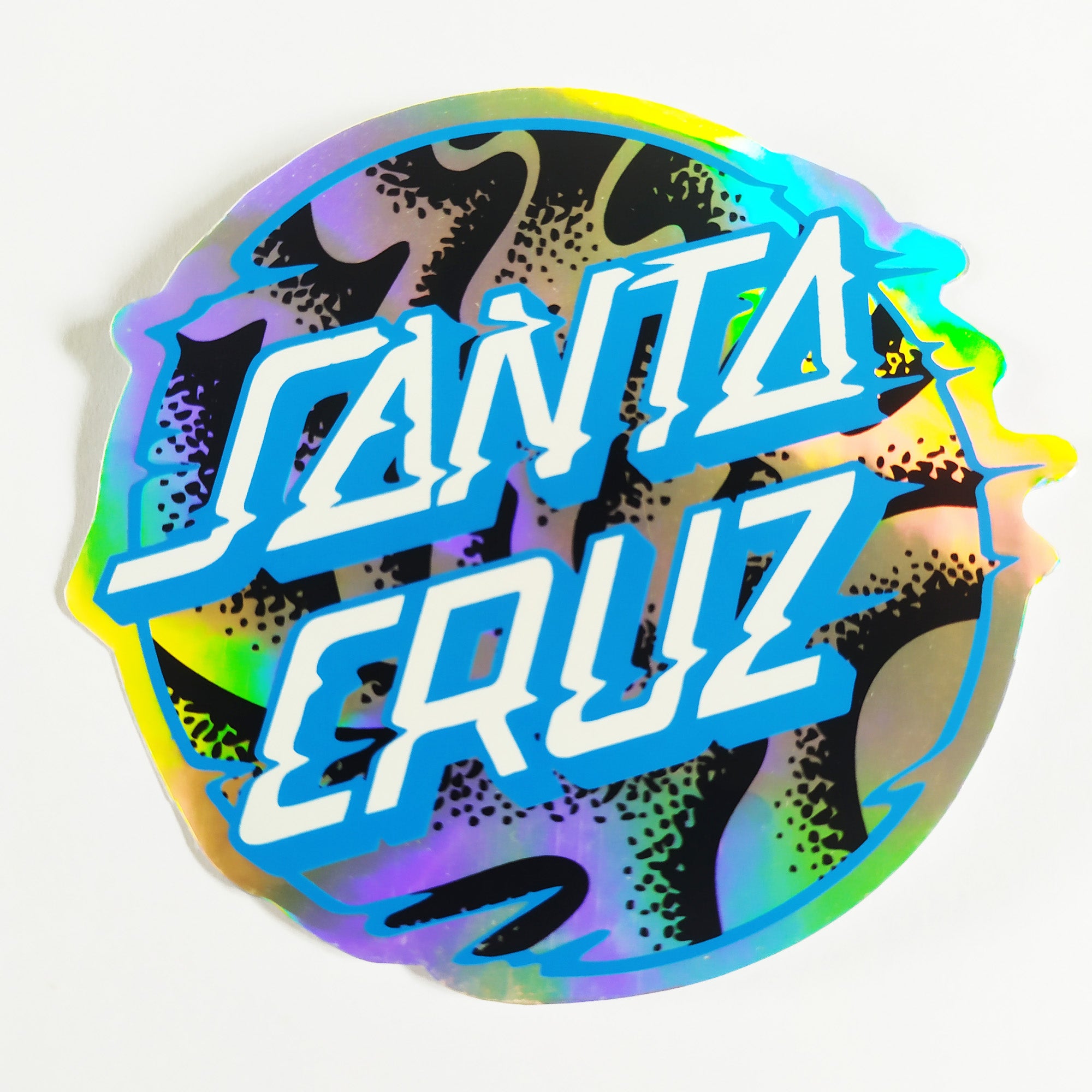 Santa Cruz Holo Skateboard Sticker