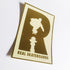 Real Skateboards Logo Foil Sticker - White/Gold